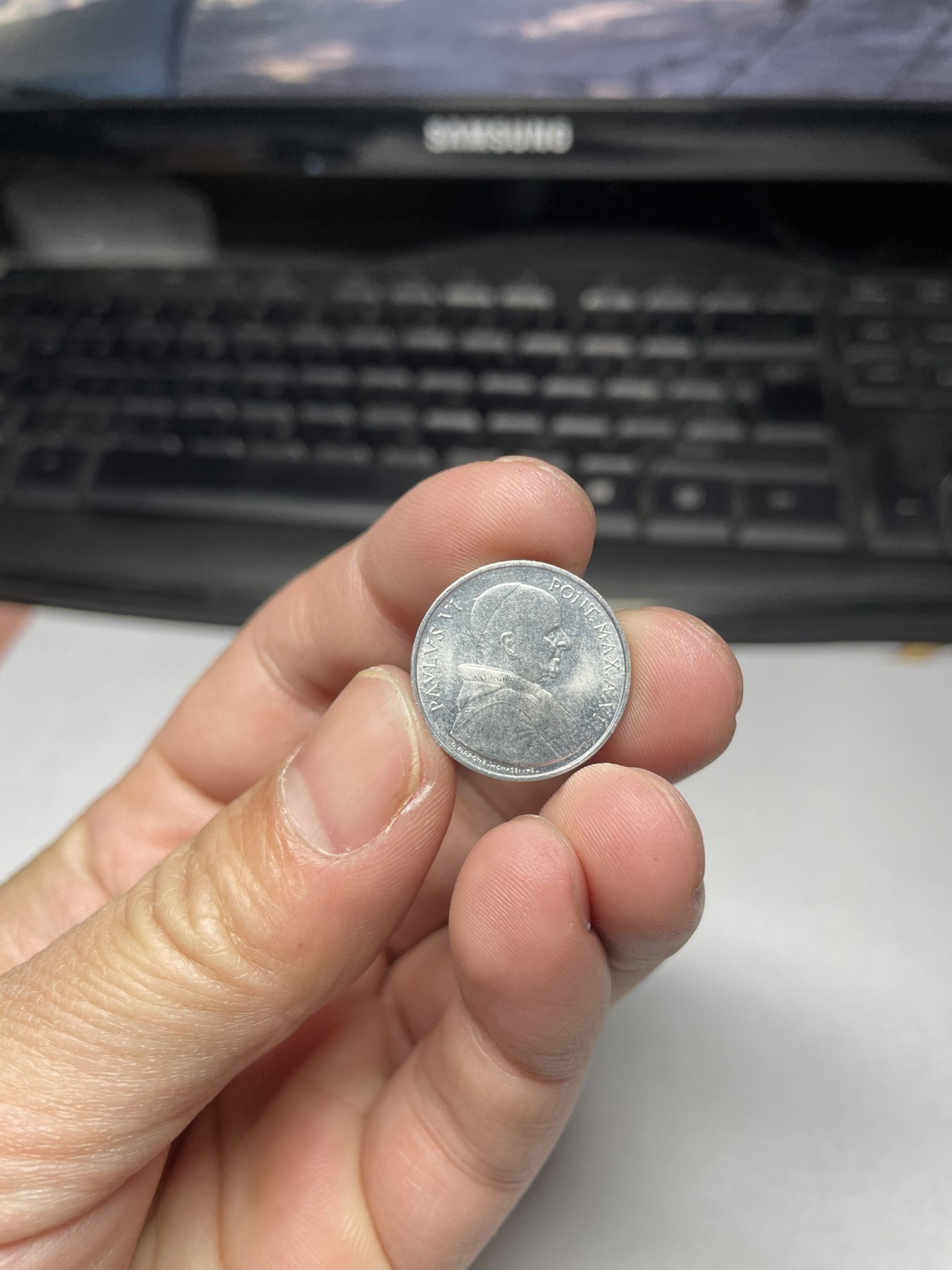 2024年集古藏今外币拍卖第四期-第6场—（总第36拍） 梵蒂冈5里拉