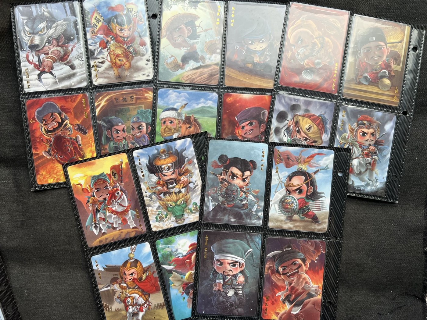 【随心卡拍】收藏卡拍卖【第16期】 萌幻水浒 第一弹 普卡 40张