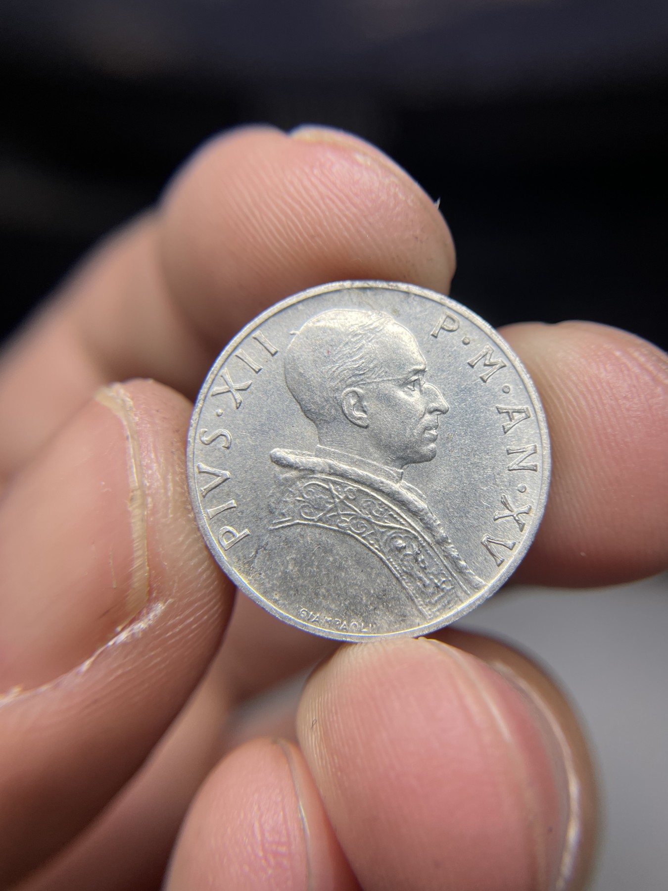 2024年集古藏今外币拍卖第四期-第6场—（总第36拍） 1953年梵蒂冈5里拉