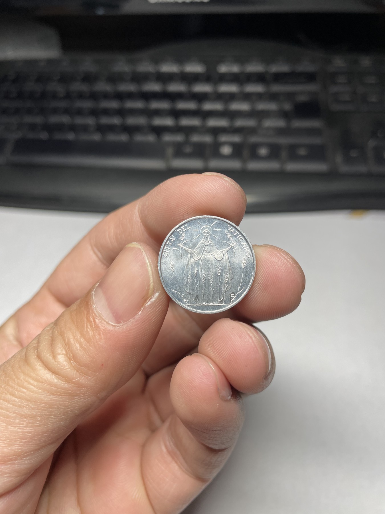 2024年集古藏今外币拍卖第四期-第6场—（总第36拍） 梵蒂冈5里拉