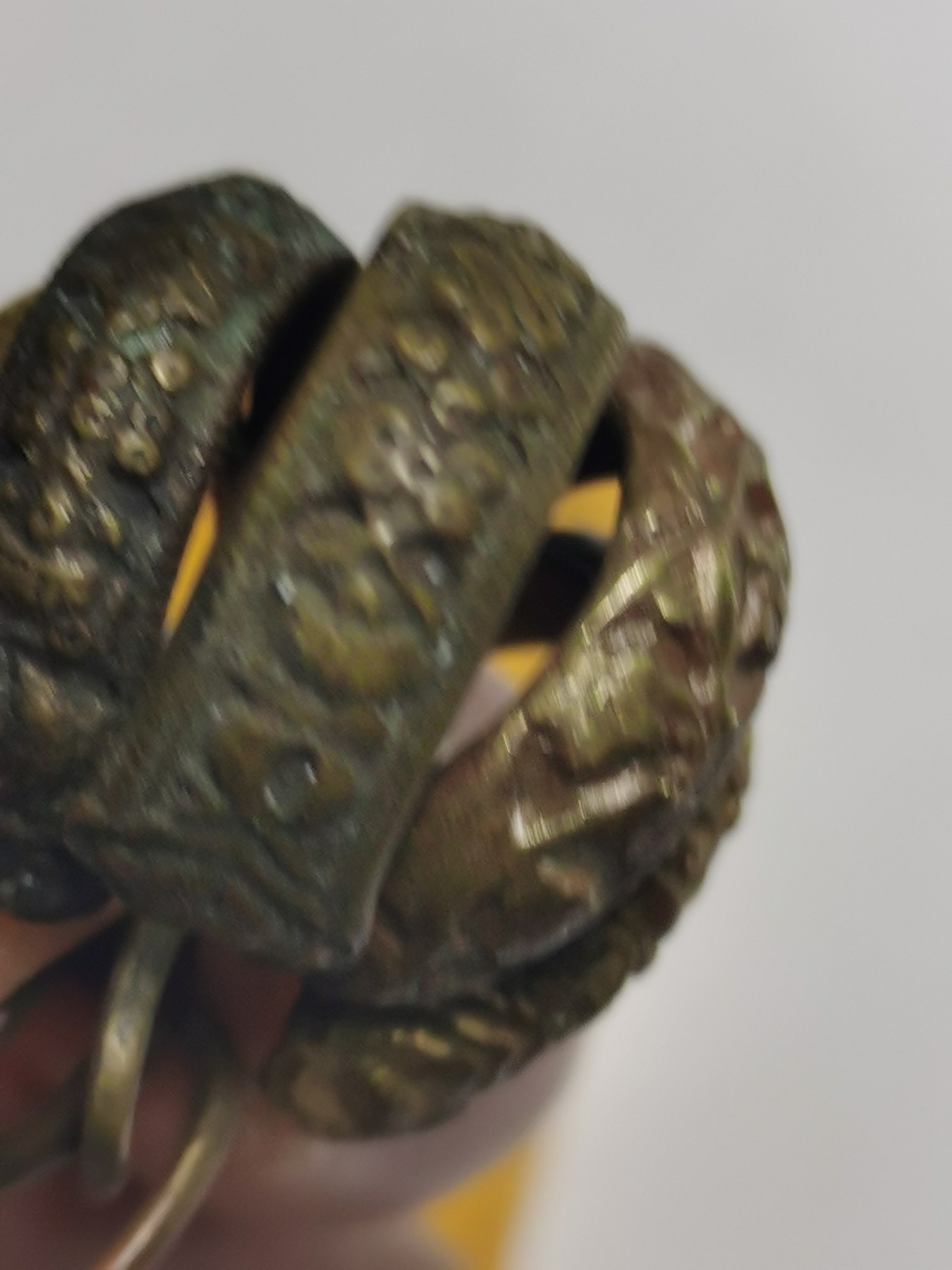 星月云阁杂件拍卖第2期 鎏金耳环5个