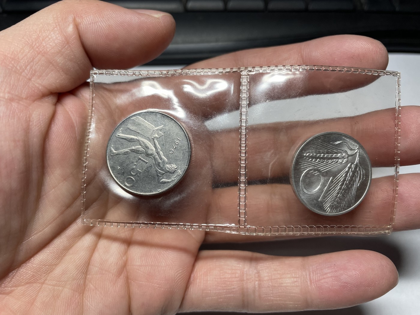 2024年集古藏今外币拍卖第四期-第6场—（总第36拍） 1970年意大利2枚