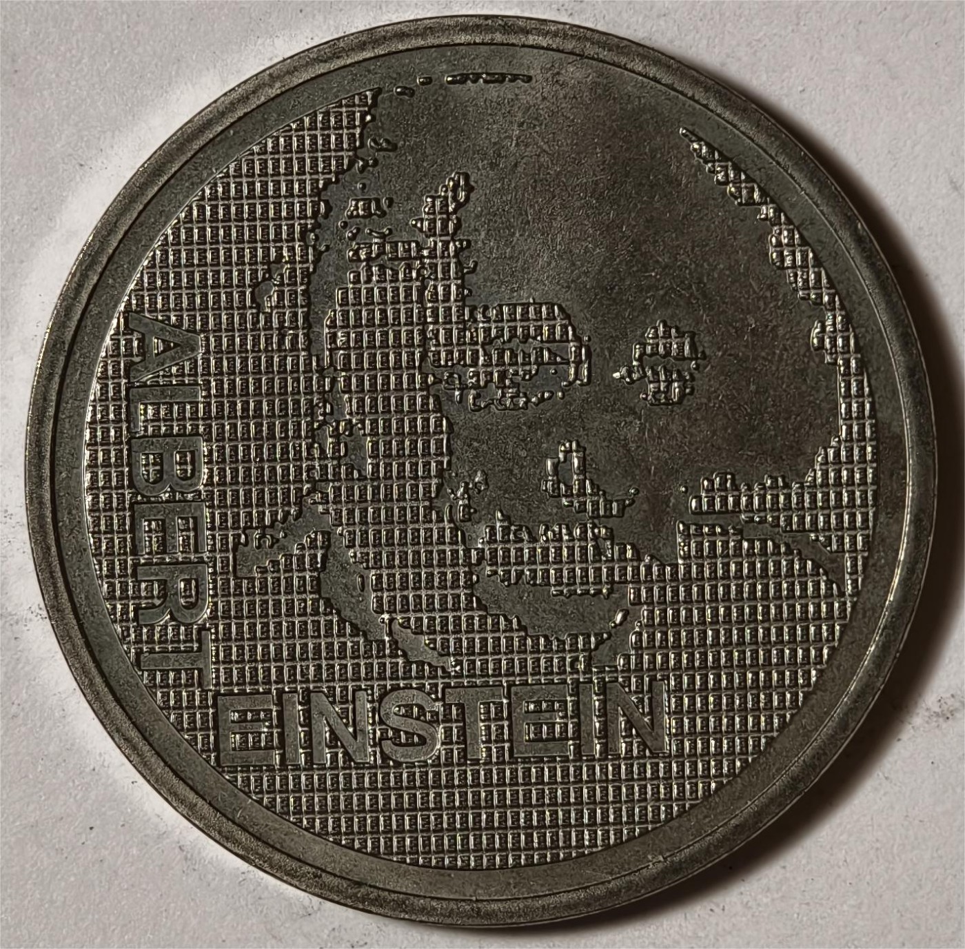 紫瑗钱币——第360期拍卖 瑞士 1979年 艾尔伯特·爱因斯坦 5法郎 纪念币  UNC