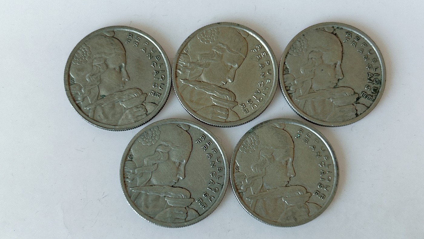 第一海外回流一元起拍收藏 散币专场 第81期 法国50年代100法郎