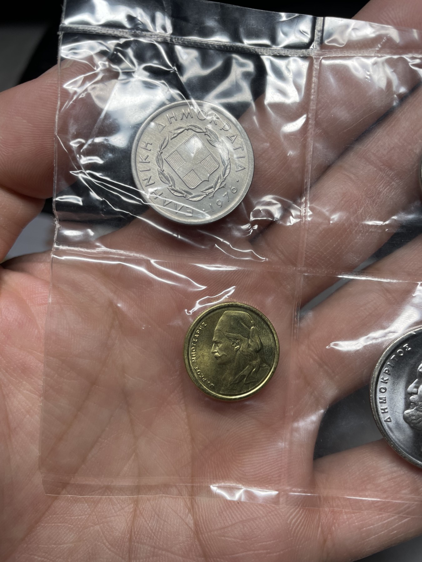 2024年集古藏今外币拍卖第四期-第6场—（总第36拍） 1976、1984年希腊4枚