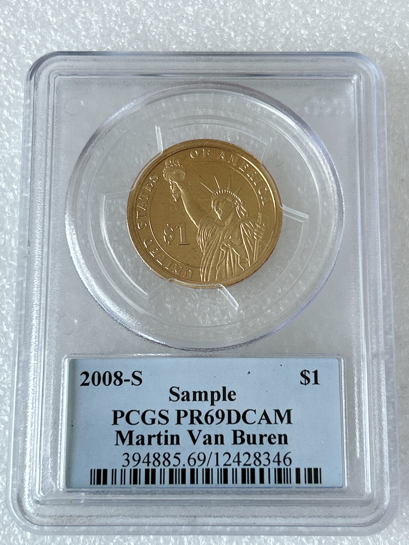 第一海外回流一元起拍收藏 散币专场 第81期 PCGS PR69美国1美元纪念币 总统币