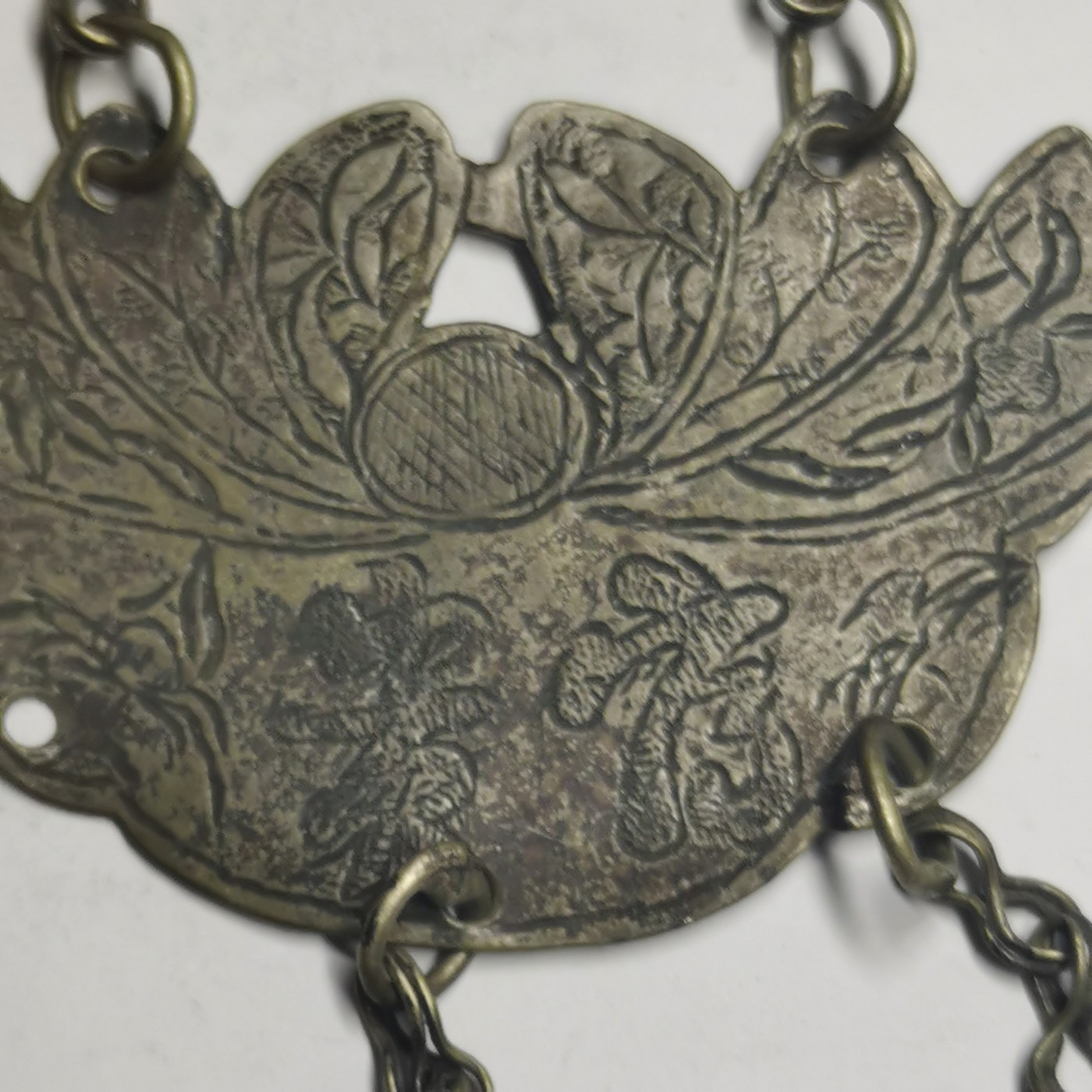 星月云阁杂件拍卖第2期 老银长命富贵锁