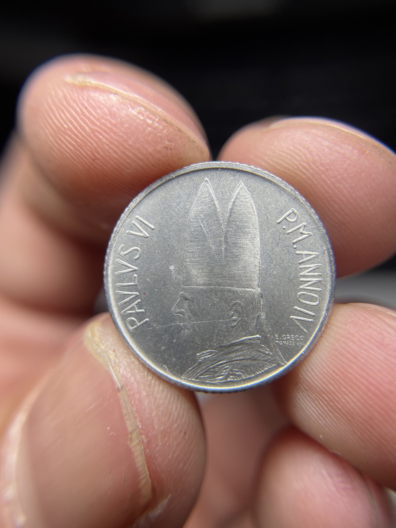 2024年集古藏今外币拍卖第四期-第6场—（总第36拍） 1966年梵蒂冈2里拉