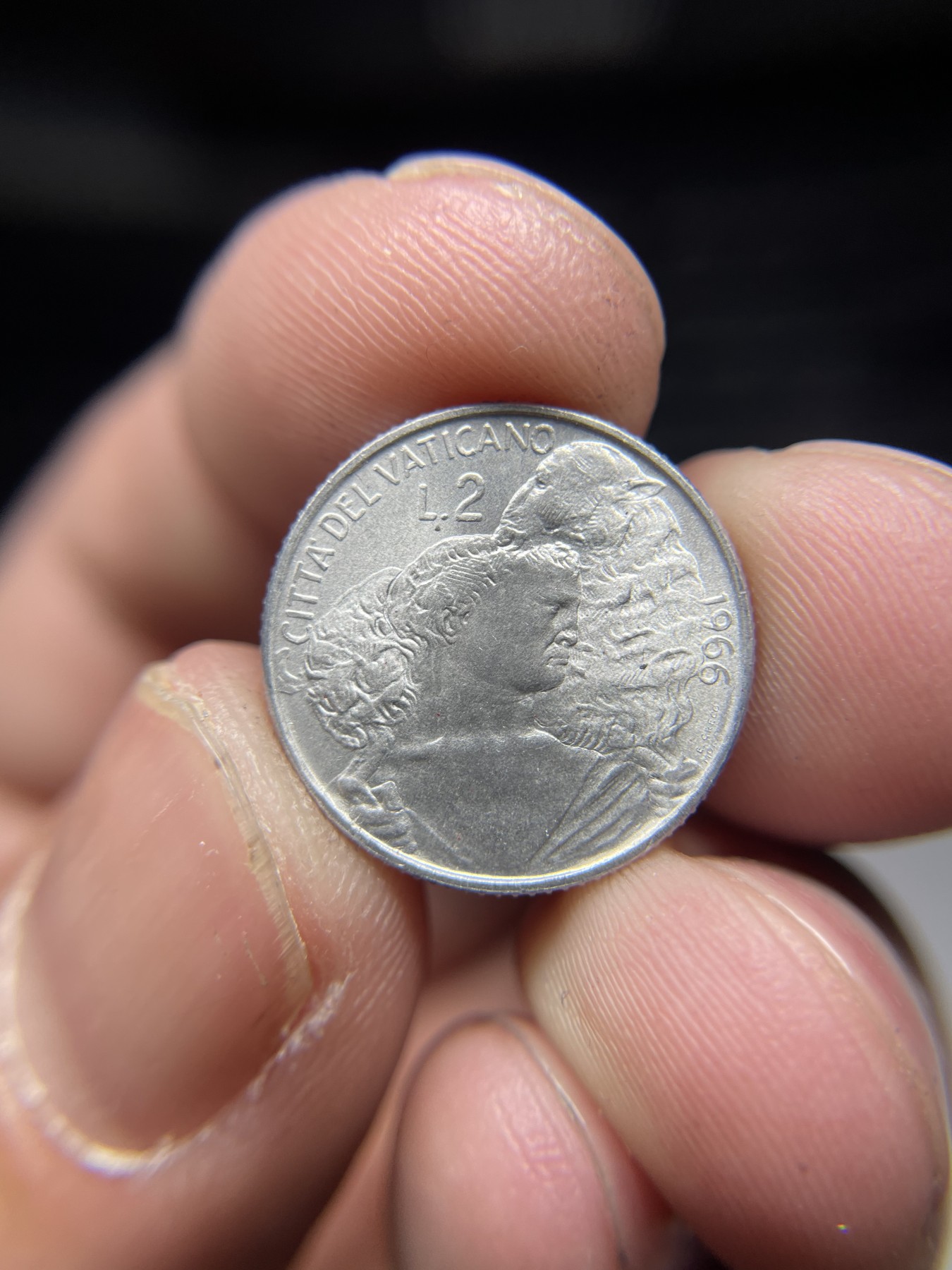 2024年集古藏今外币拍卖第四期-第6场—（总第36拍） 1966年梵蒂冈2里拉