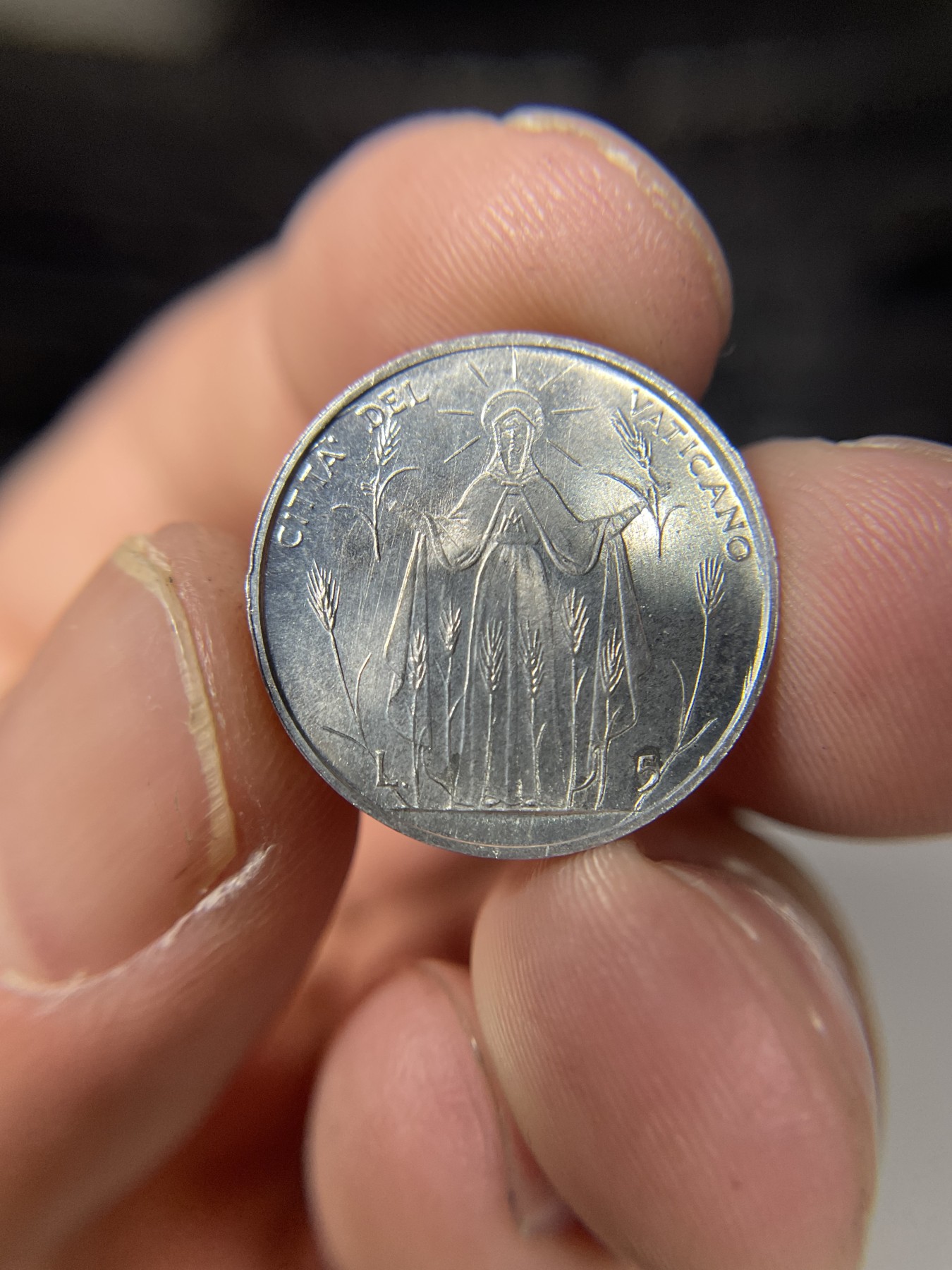 2024年集古藏今外币拍卖第四期-第6场—（总第36拍） 梵蒂冈5里拉