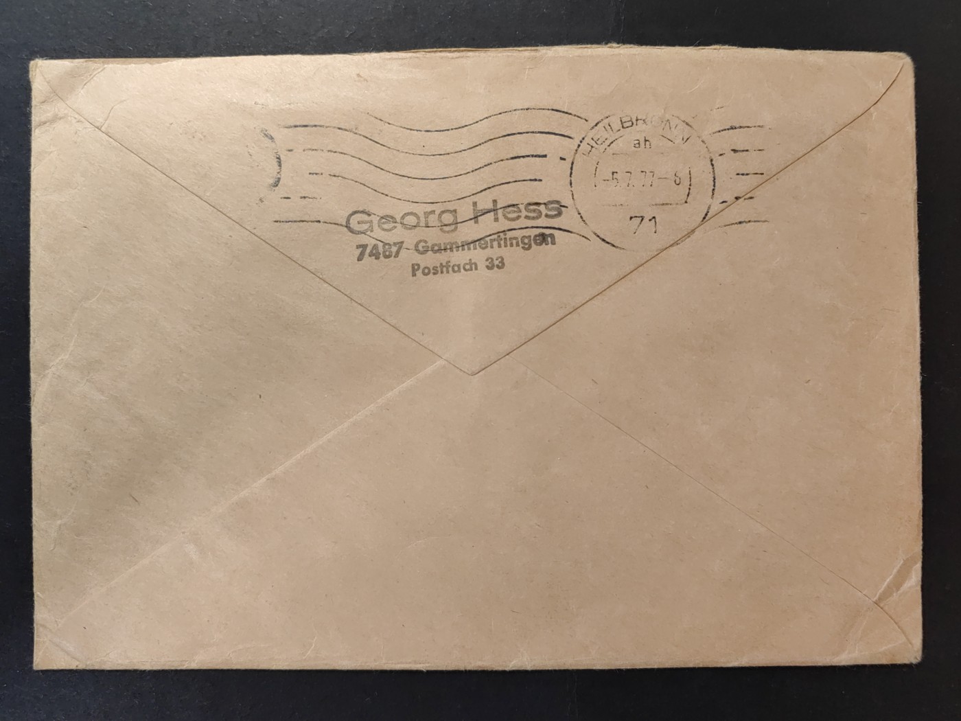 多国邮封✌（拍卖专场）精品🔥专场 第61场 西德实寄-挂号信