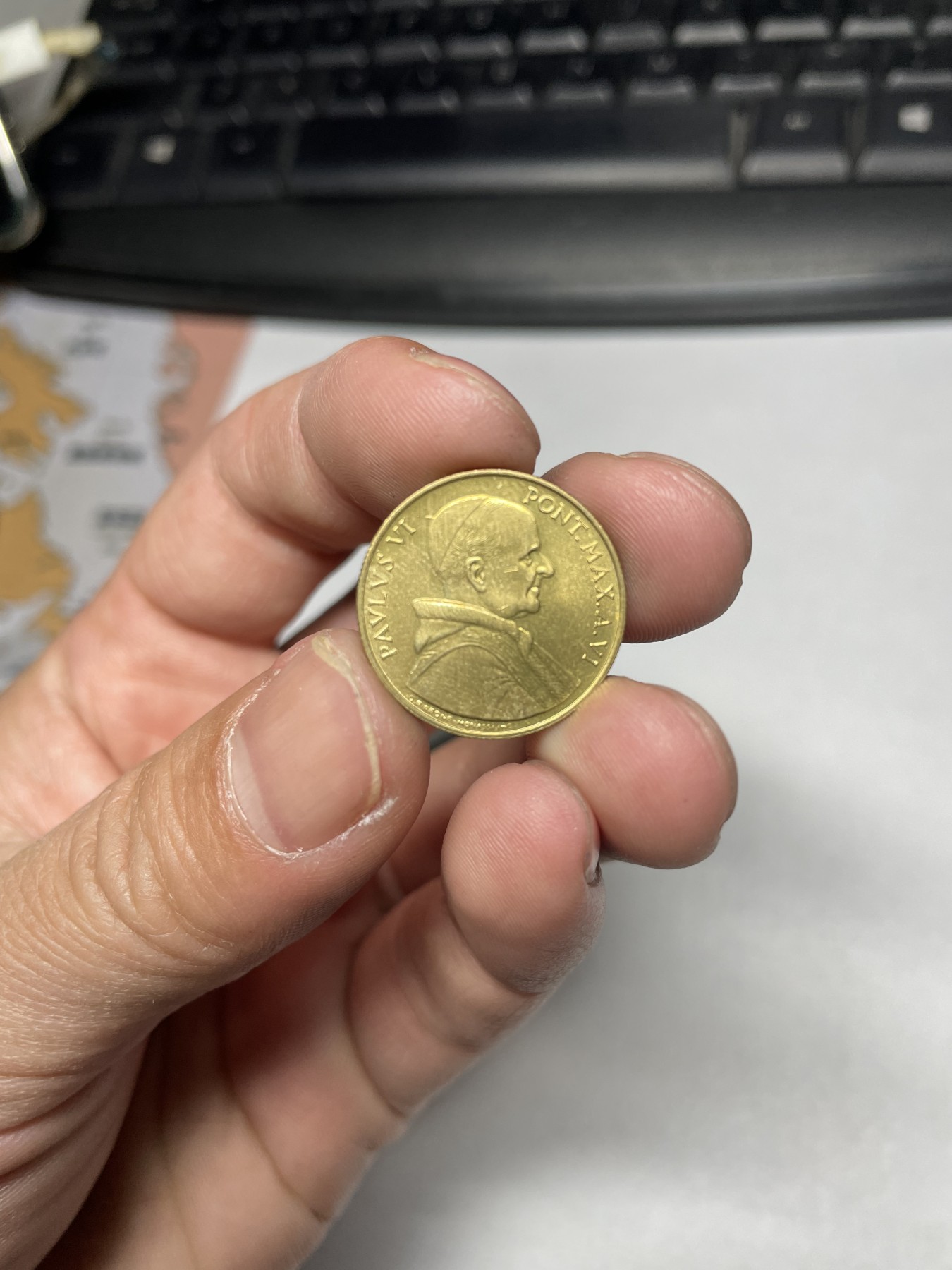 2024年集古藏今外币拍卖第四期-第6场—（总第36拍） 梵蒂冈20里拉