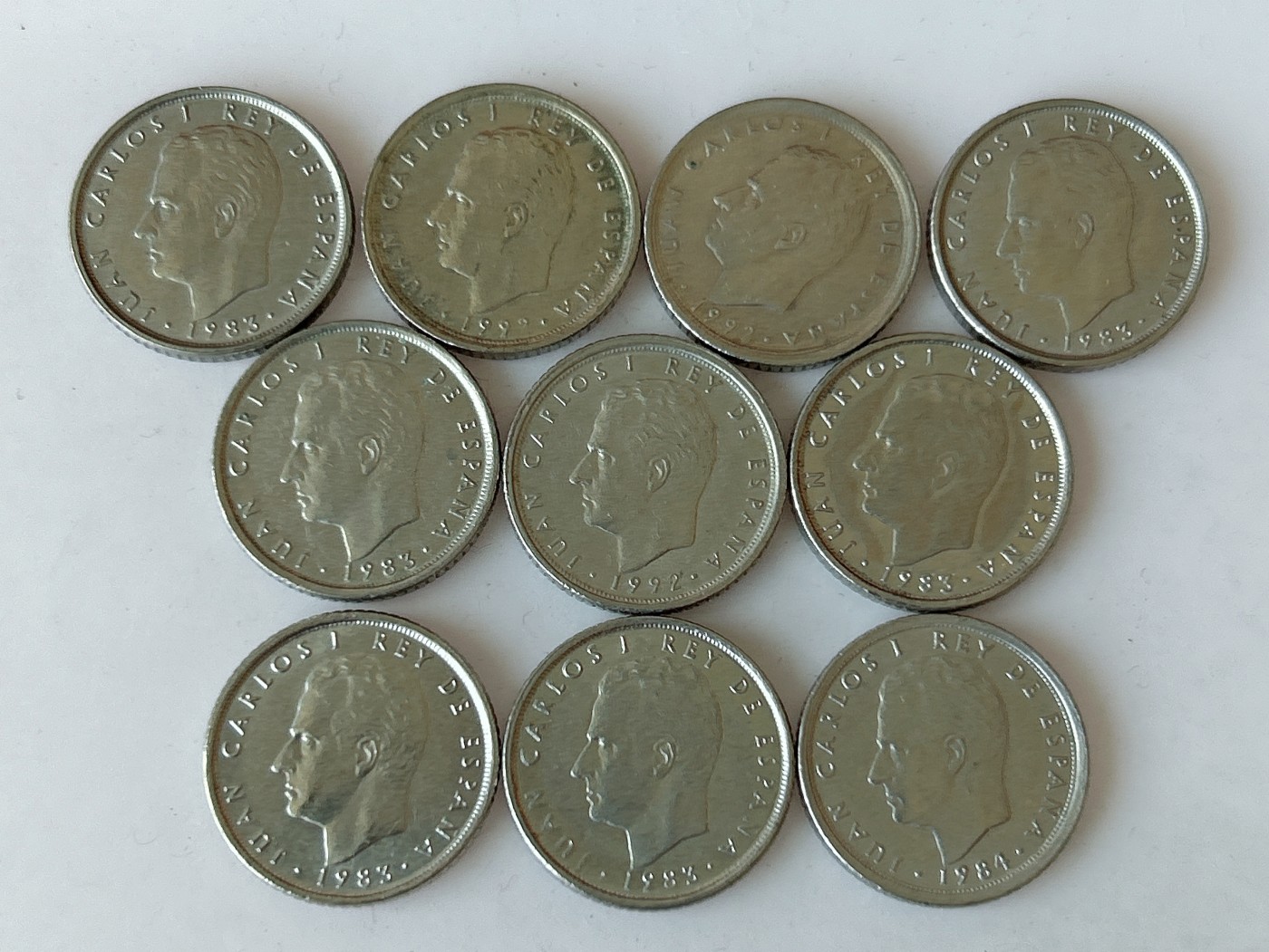 第一海外回流一元起拍收藏 散币专场 第80期 西班牙10比塞塔 10枚