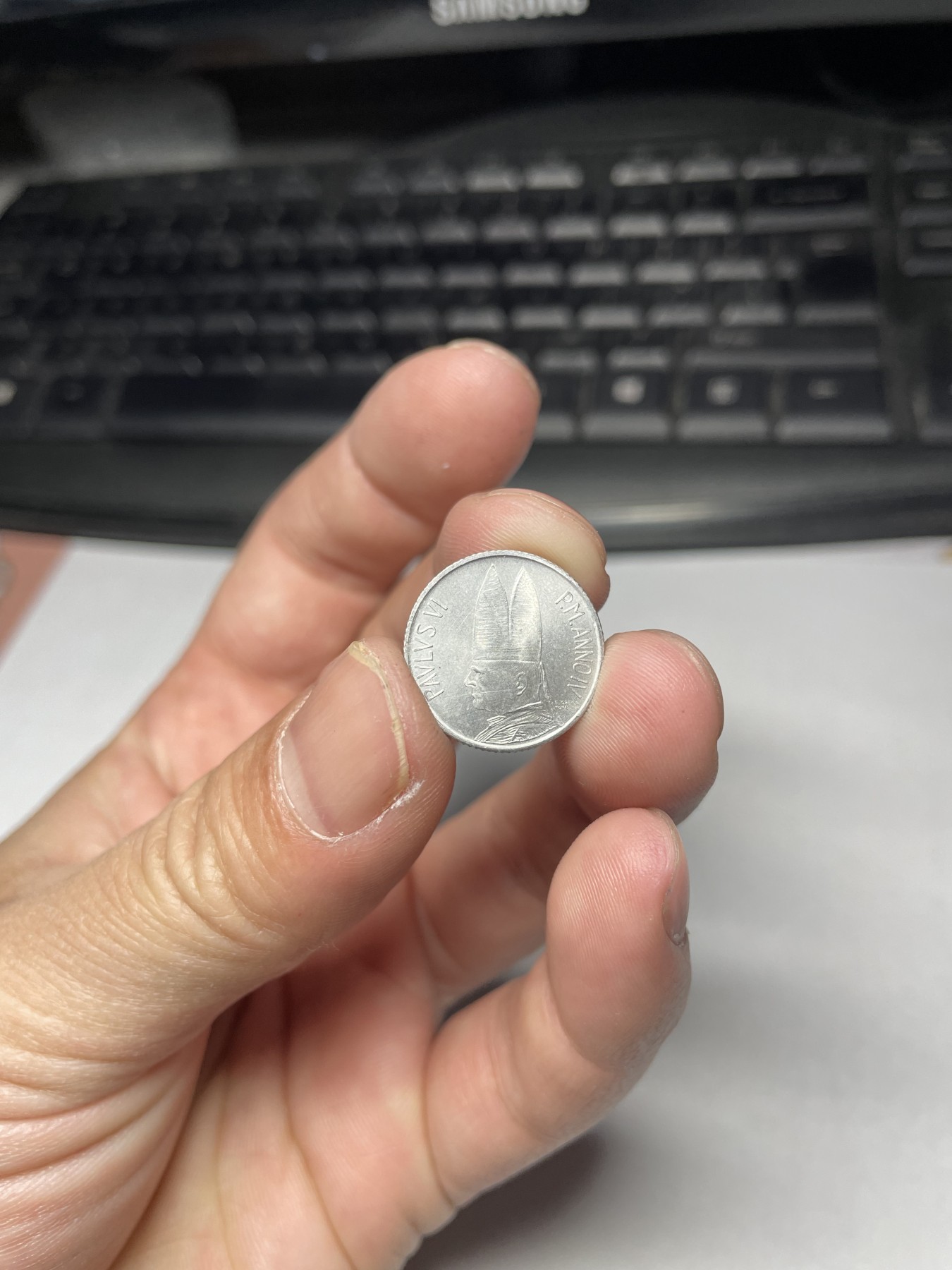 2024年集古藏今外币拍卖第四期-第6场—（总第36拍） 1966年梵蒂冈2里拉