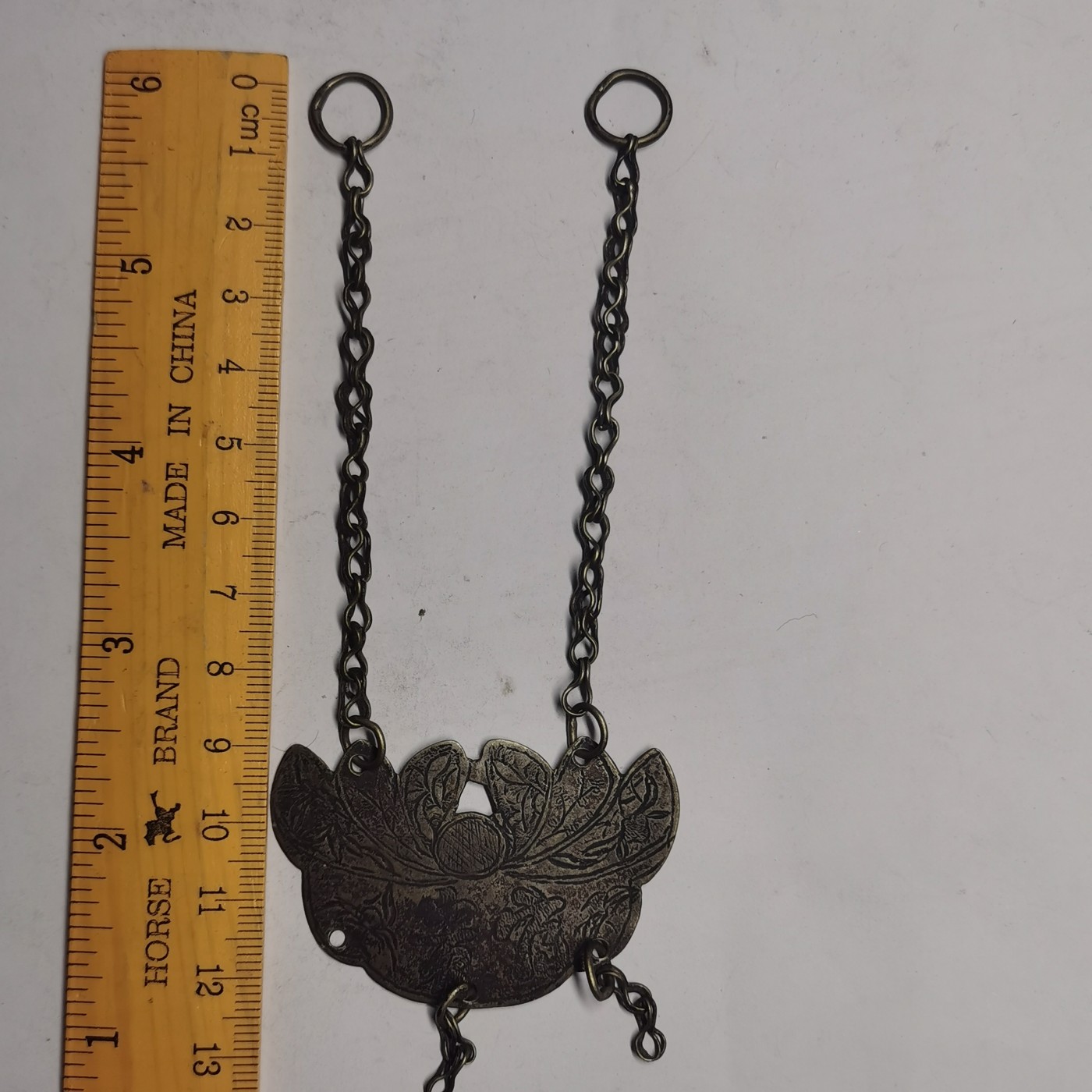 星月云阁杂件拍卖第2期 老银长命富贵锁