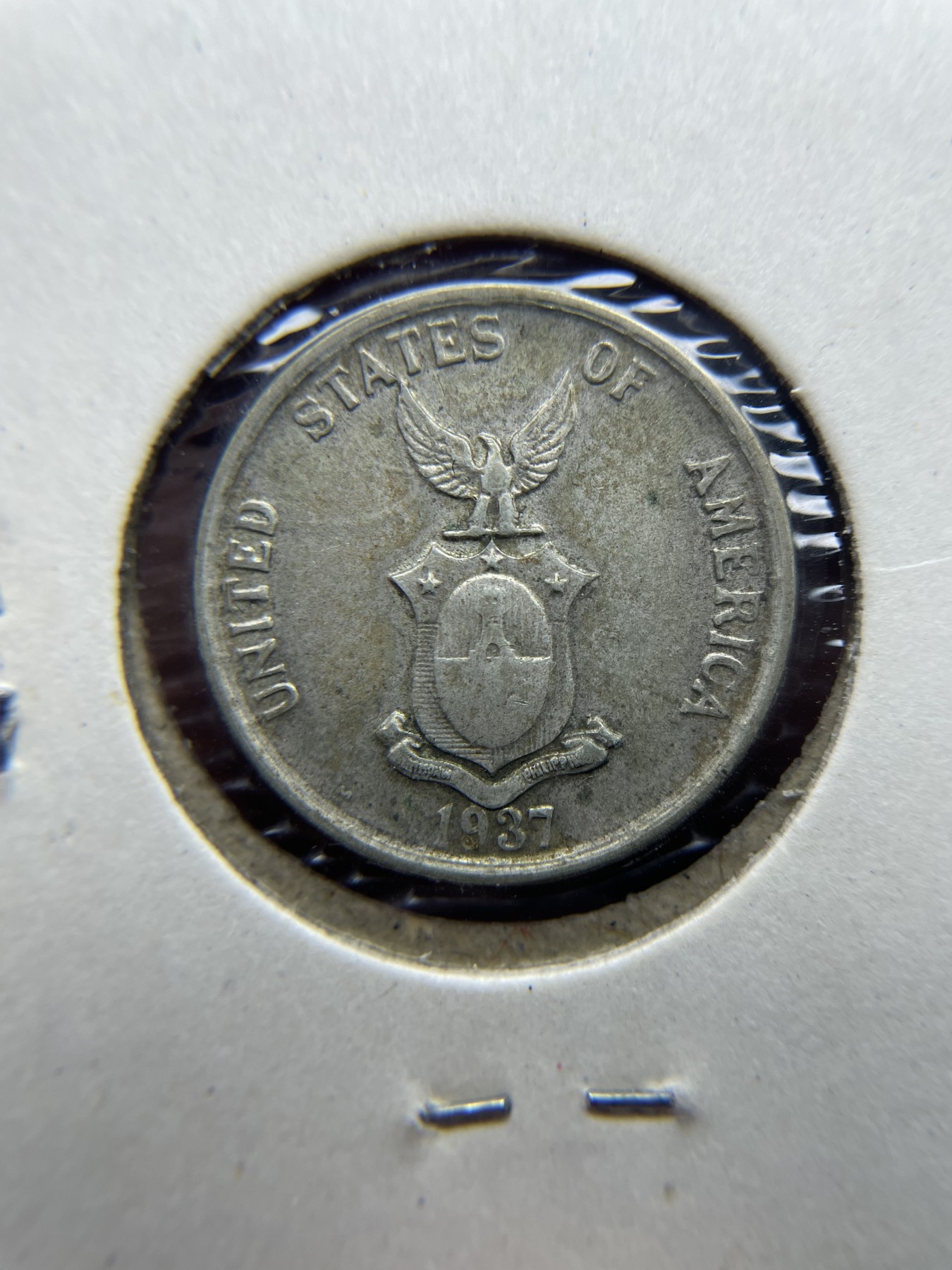 2024年集古藏今外币拍卖第四期-第7场—（总第37拍） 1937年美属菲律宾20分