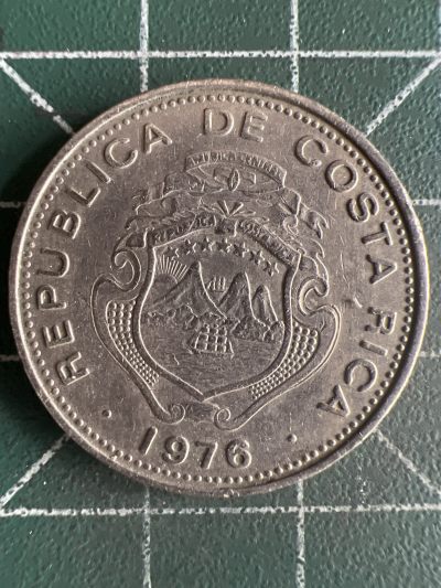 第573期 硬币专场 （无押金，捡漏，全场50包邮，偏远地区除外，接收代拍业务） - 哥斯达黎加50分 1976年