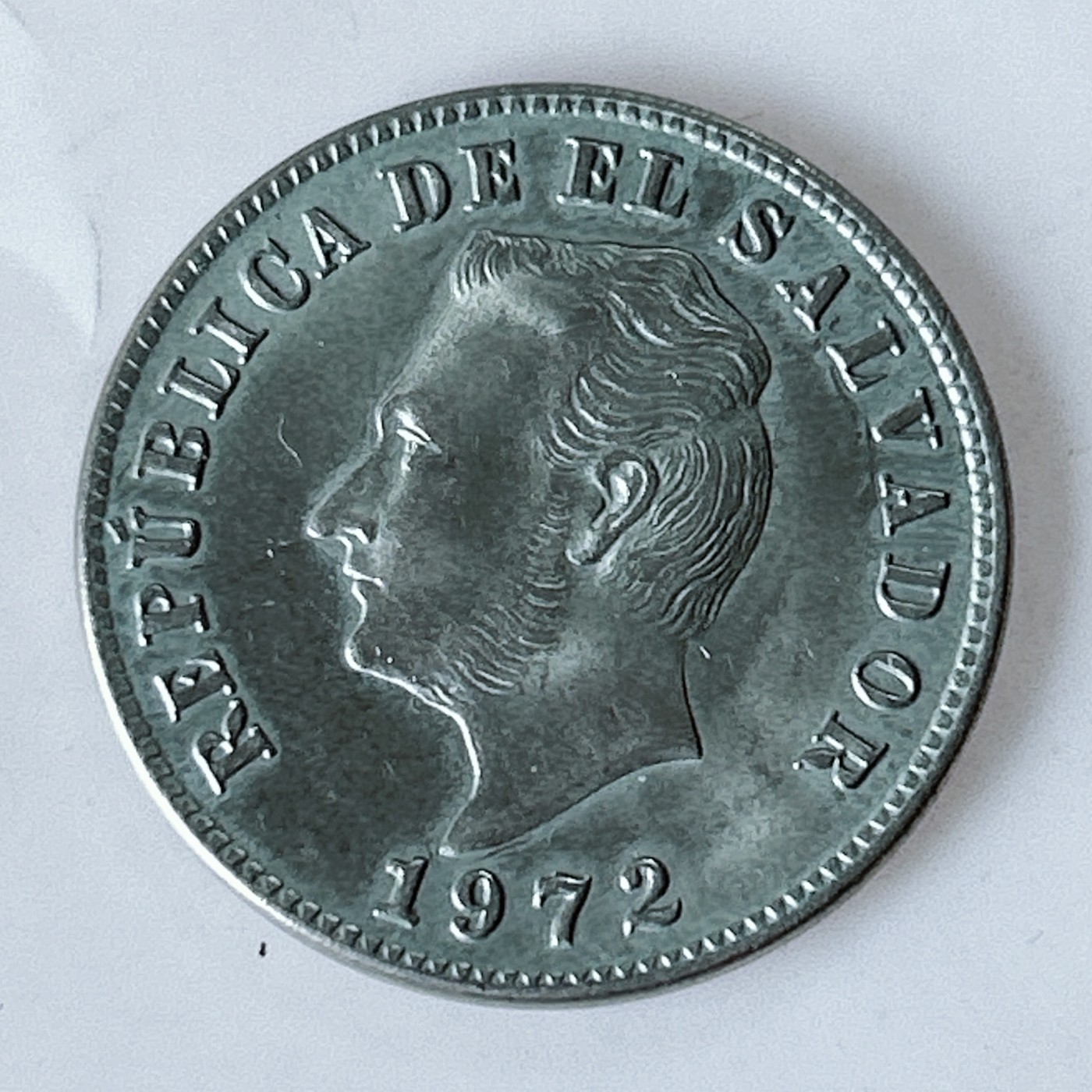 海外回流1元起拍小铺 各国钱币散币场 第10期 萨尔瓦多1972年5分 原光品