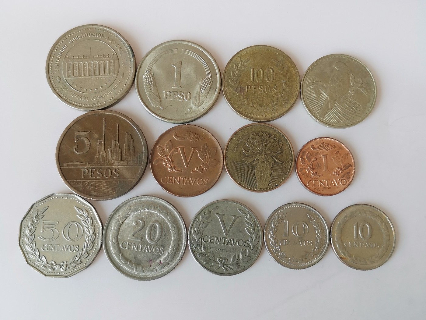 第一海外回流一元起拍收藏 散币专场 第81期 哥伦比亚硬币 13枚