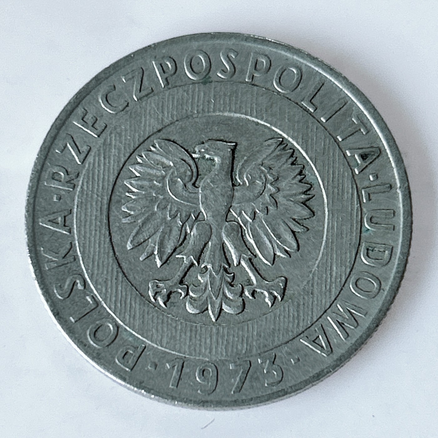 海外回流1元起拍小铺 各国钱币散币场 第10期 波兰硬币1973年20兹罗提