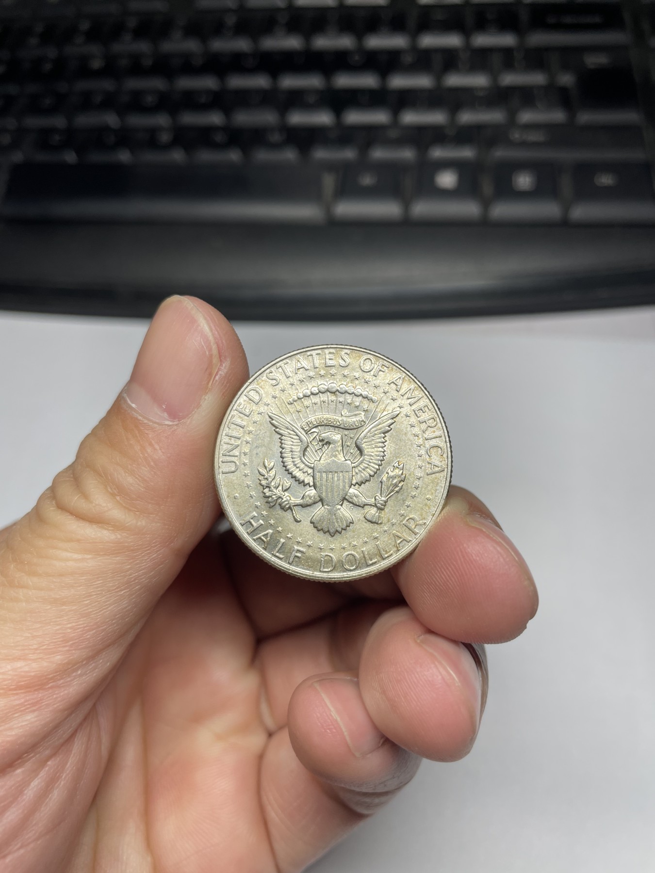 2024年集古藏今外币拍卖第四期-第7场—（总第37拍） 1968年美国肯尼迪半美元银币