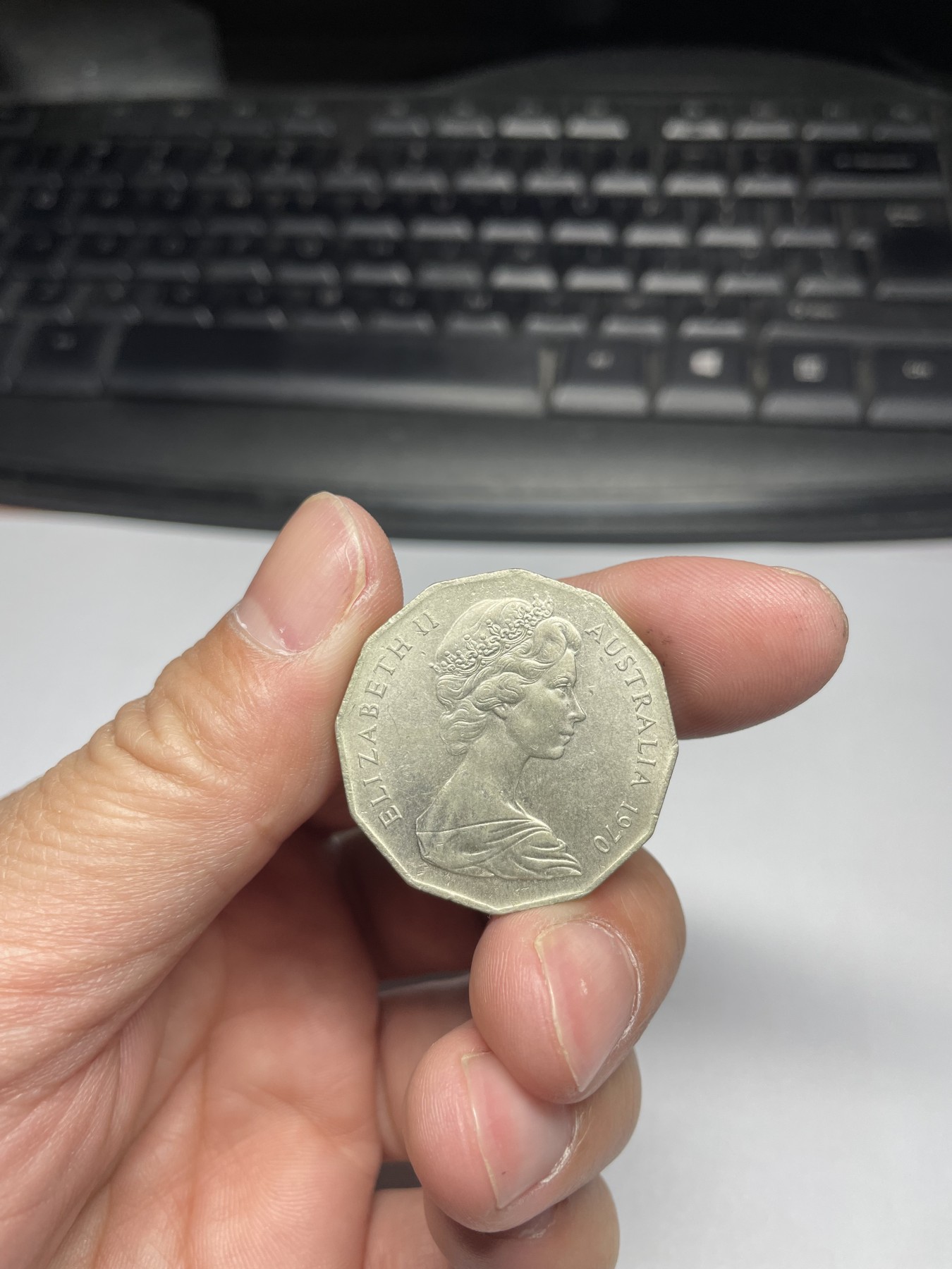 2024年集古藏今外币拍卖第四期-第7场—（总第37拍） 1970年澳大利亚50分