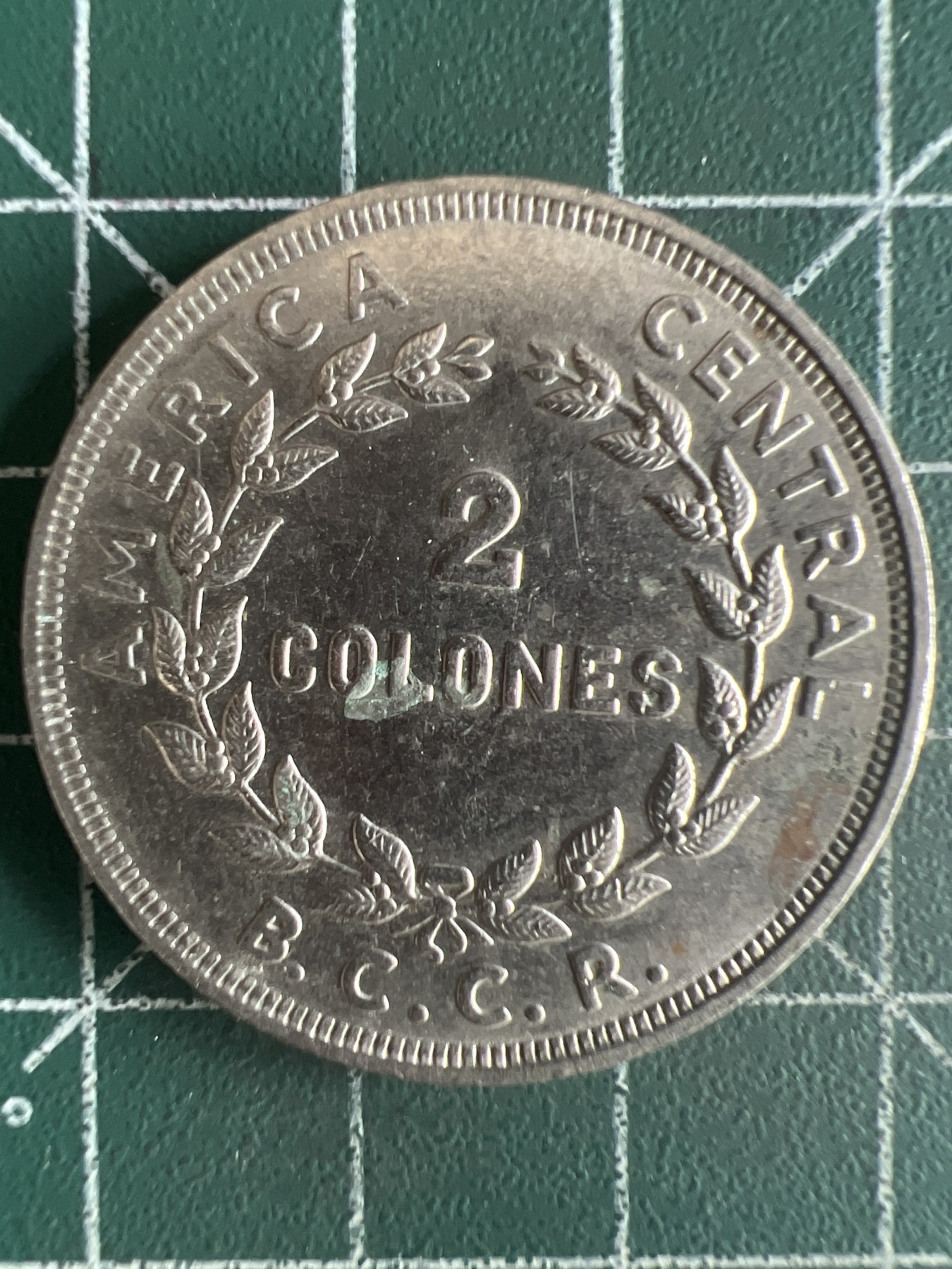 第573期 硬币专场 （无押金，捡漏，全场50包邮，偏远地区除外，接收代拍业务） 哥斯达黎加2克朗 1978年