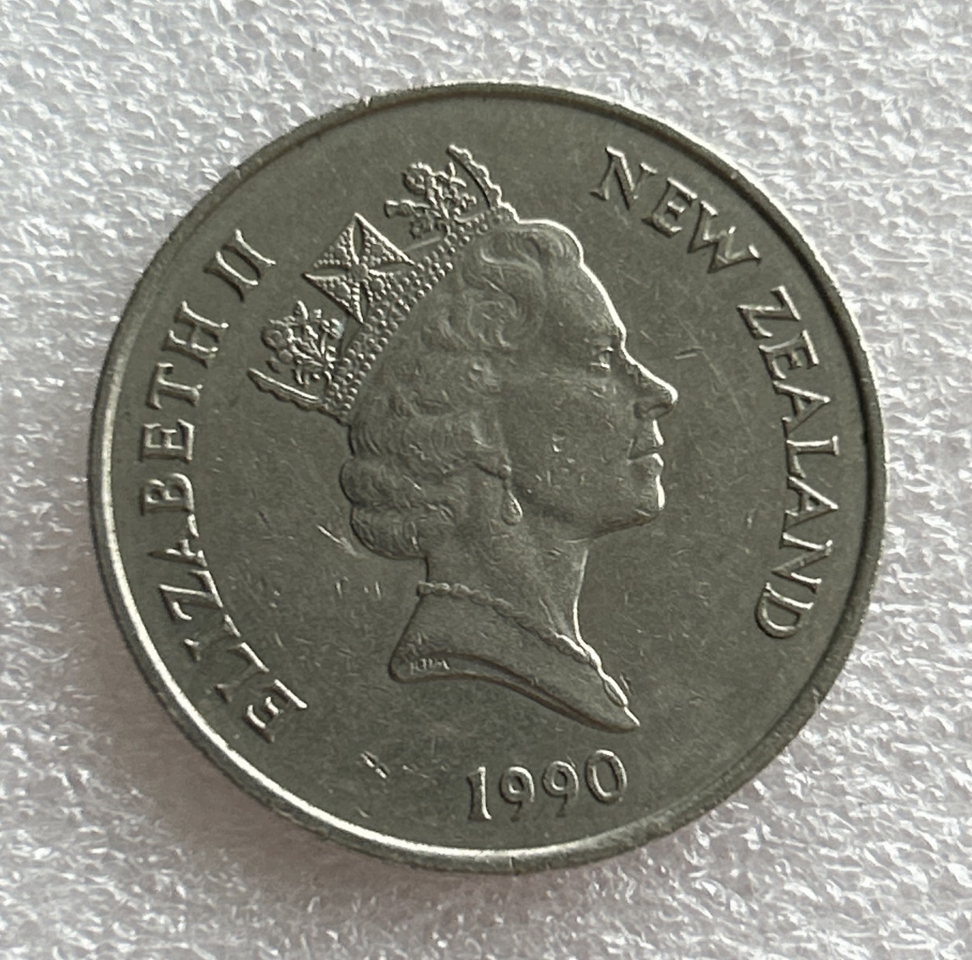 海外回流1元起拍小铺 各国钱币散币场 第10期 新西兰1990年20分 28mm