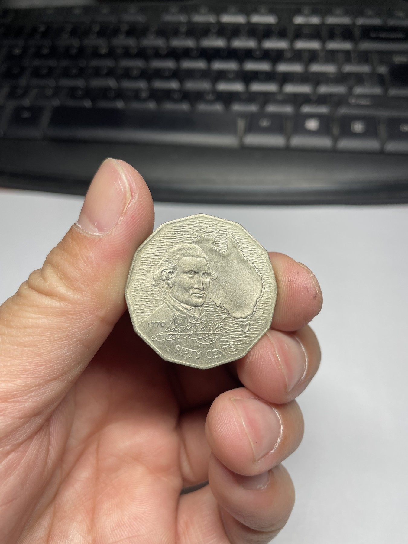 2024年集古藏今外币拍卖第四期-第7场—（总第37拍） 1970年澳大利亚50分