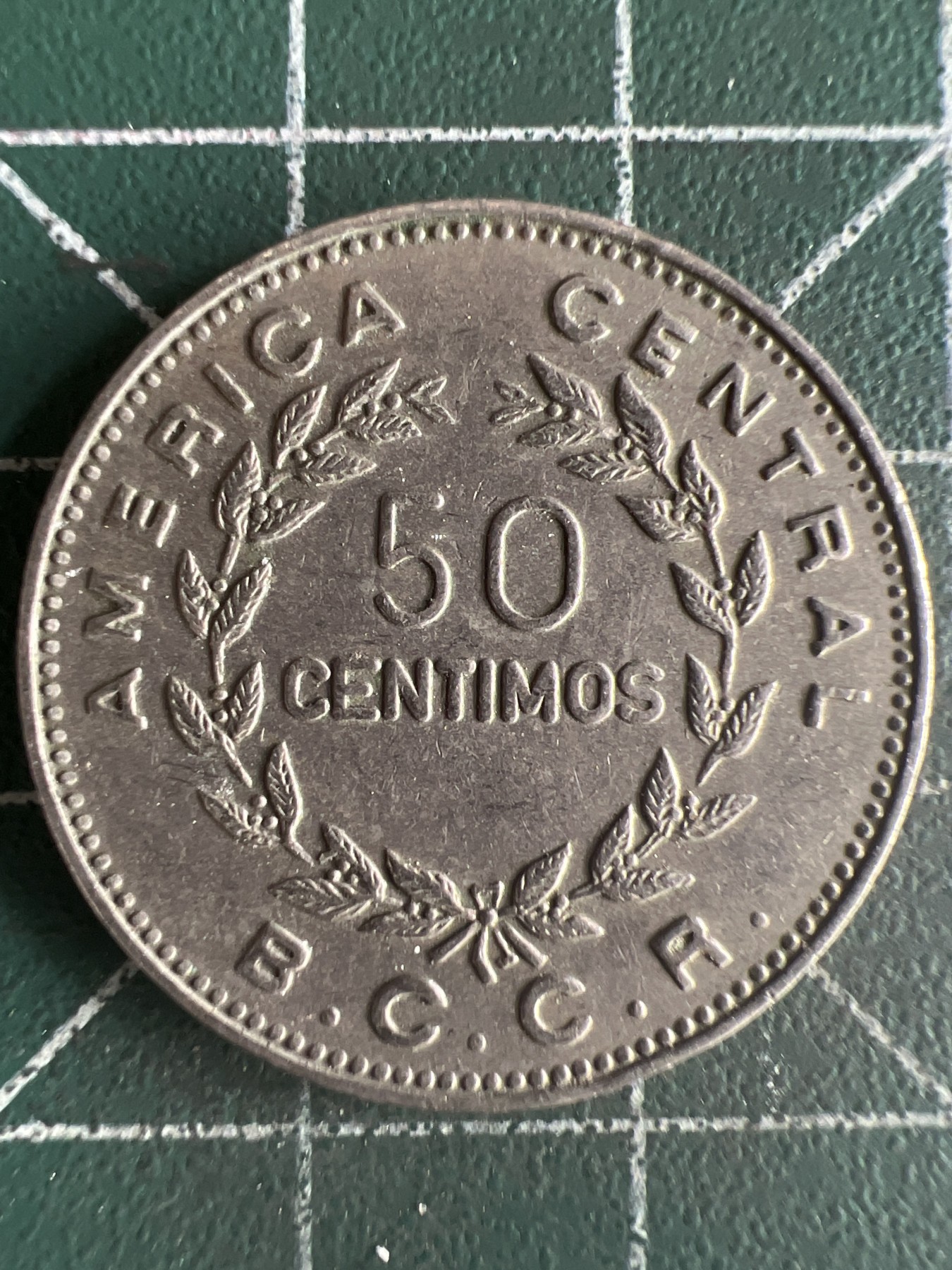 第573期 硬币专场 （无押金，捡漏，全场50包邮，偏远地区除外，接收代拍业务） 哥斯达黎加50分 1975年