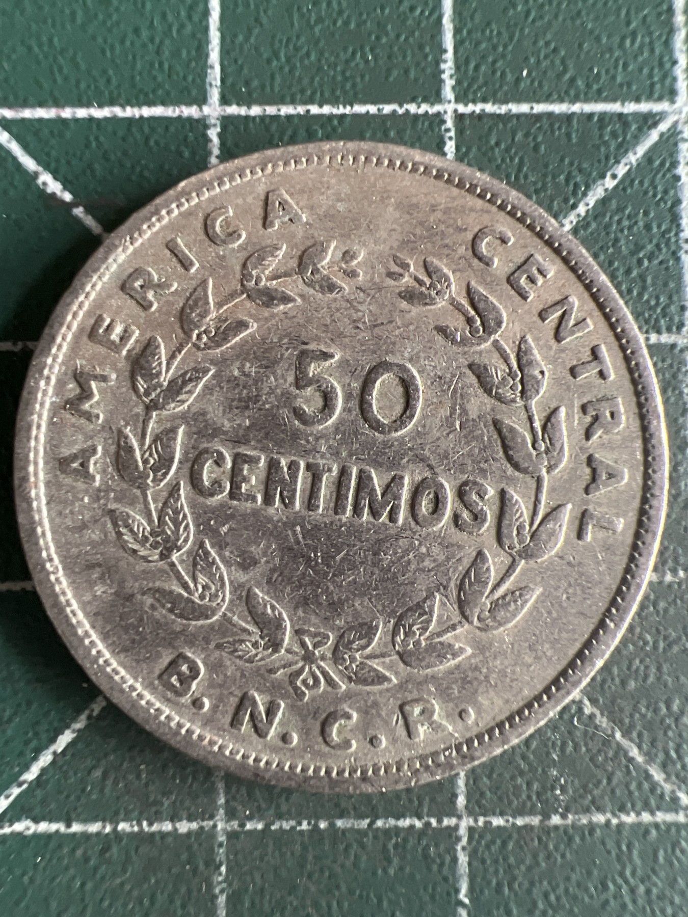 第573期 硬币专场 （无押金，捡漏，全场50包邮，偏远地区除外，接收代拍业务） 哥斯达黎加50分 1948年