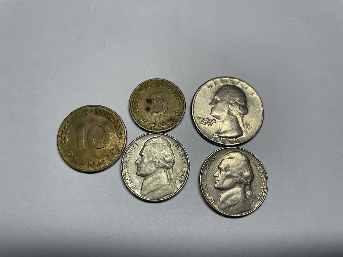 2024年集古藏今外币拍卖第四期-第7场—（总第37拍） 各国各面值5枚