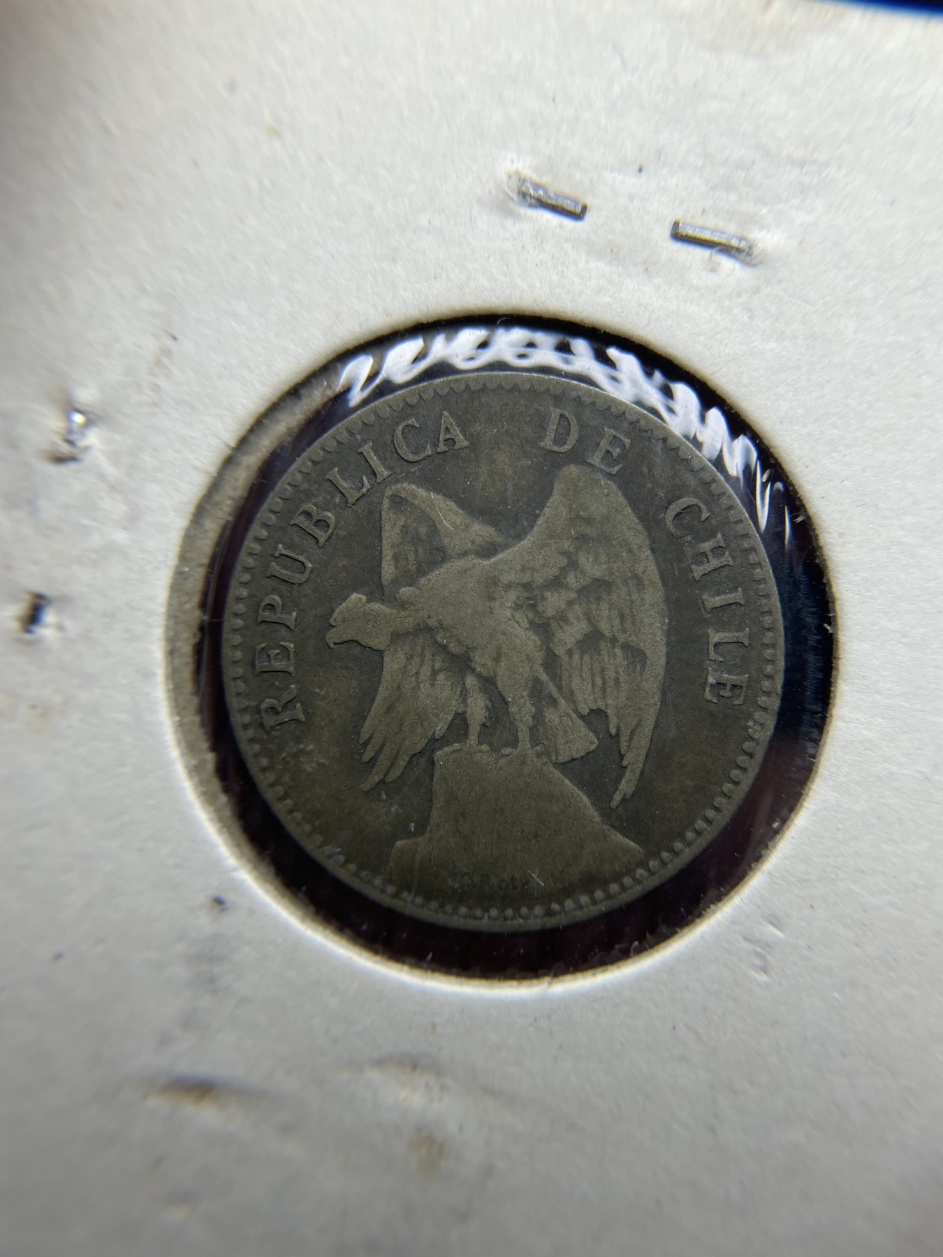 2024年集古藏今外币拍卖第四期-第7场—（总第37拍） 1907年智利20分银币