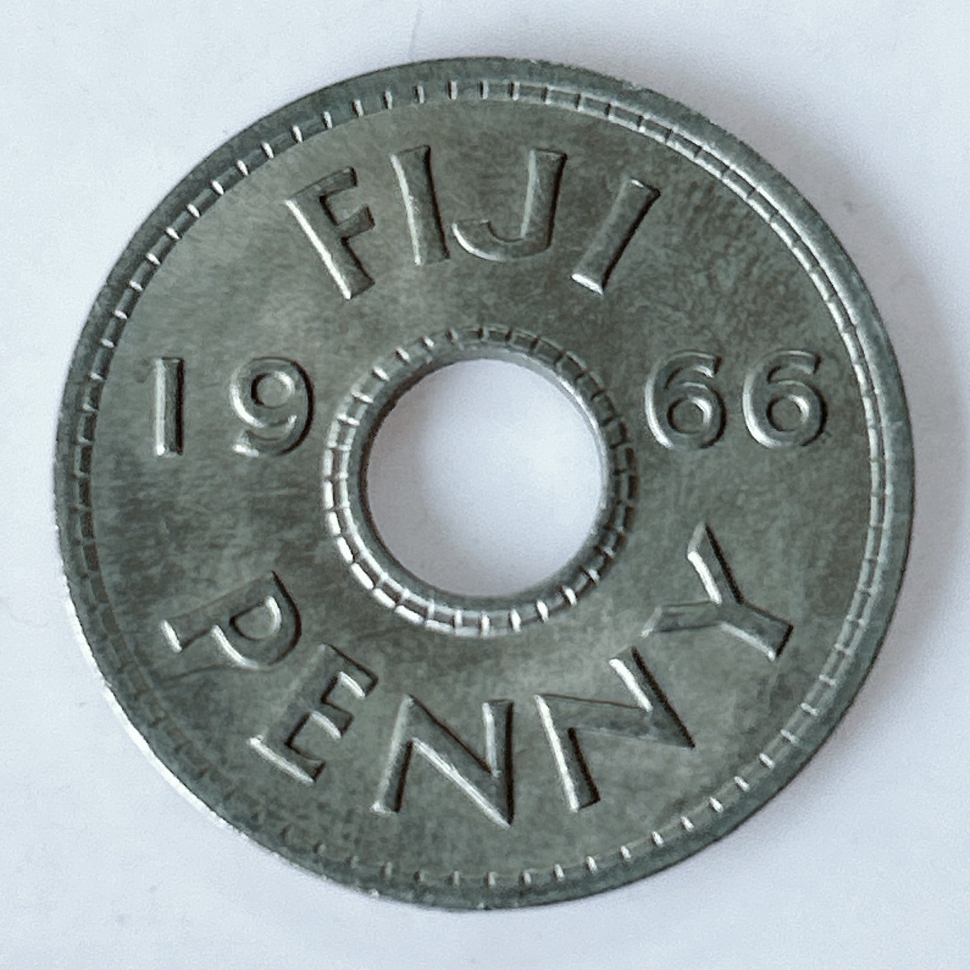 海外回流1元起拍小铺 各国钱币散币场 第10期 斐济1966年1便士