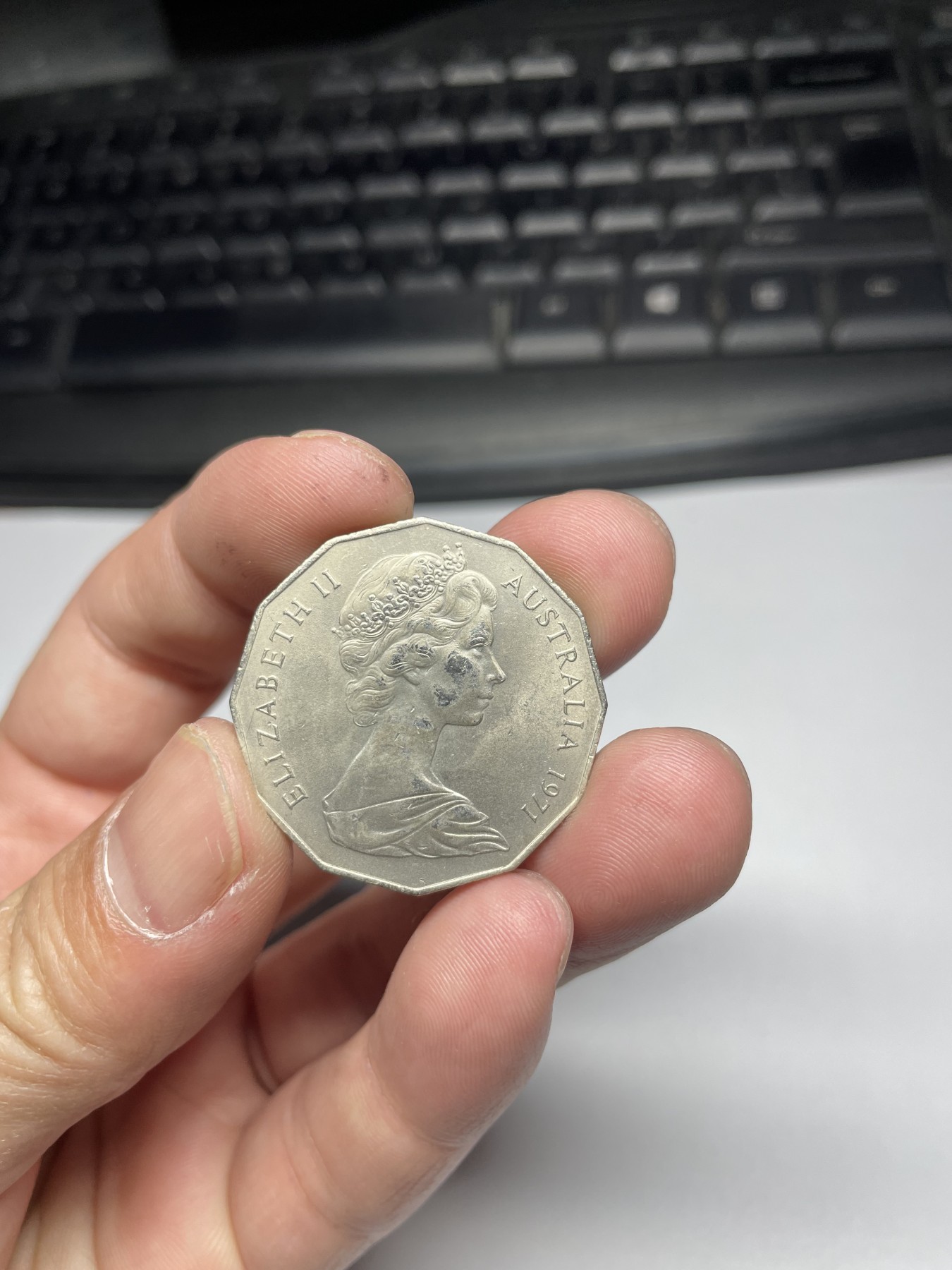 2024年集古藏今外币拍卖第四期-第7场—（总第37拍） 1971年澳大利亚50分