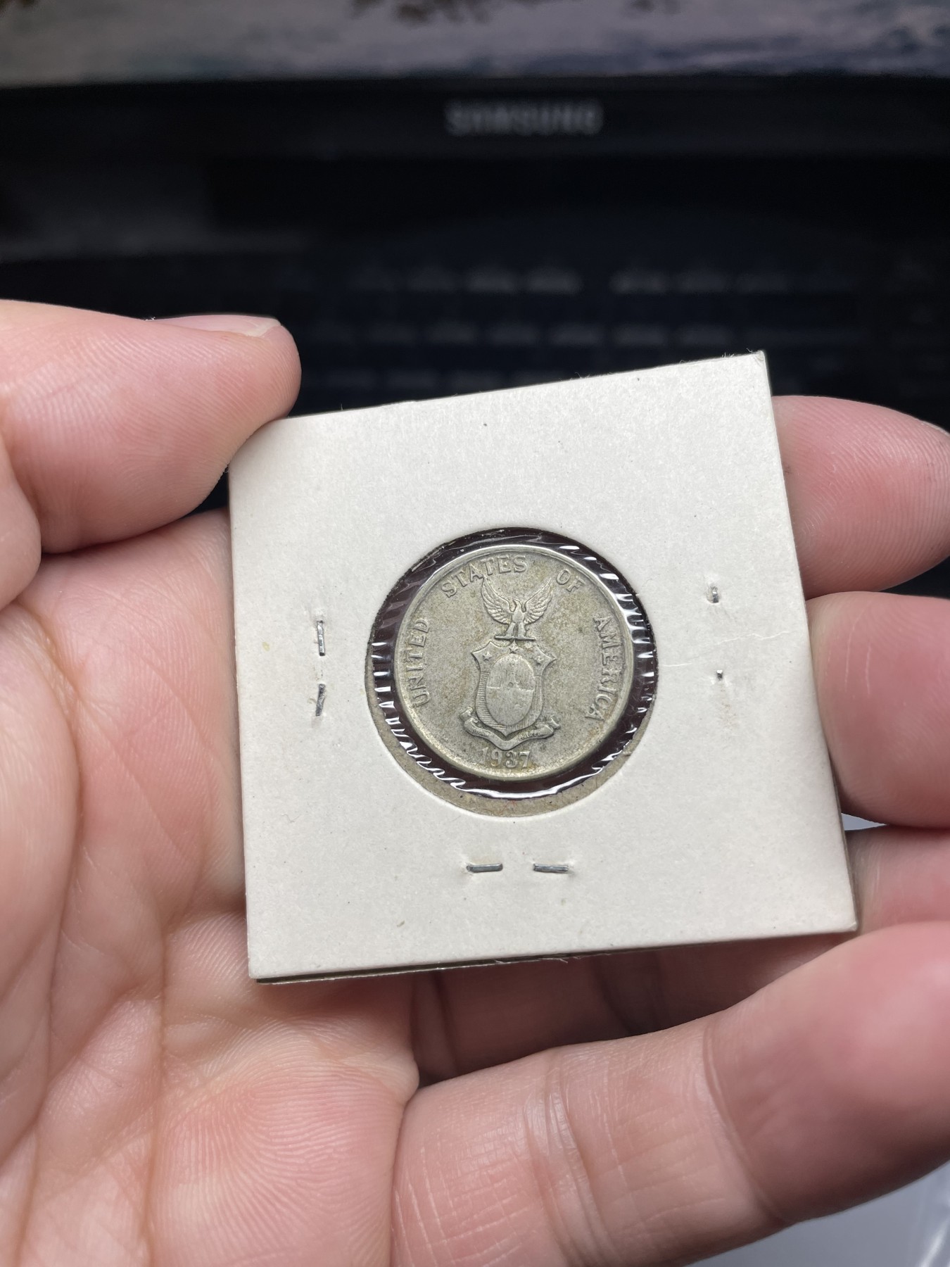 2024年集古藏今外币拍卖第四期-第7场—（总第37拍） 1937年美属菲律宾20分