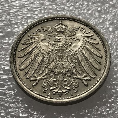 外币初藏 第11场 - 德国1915年10芬尼 带原光好品