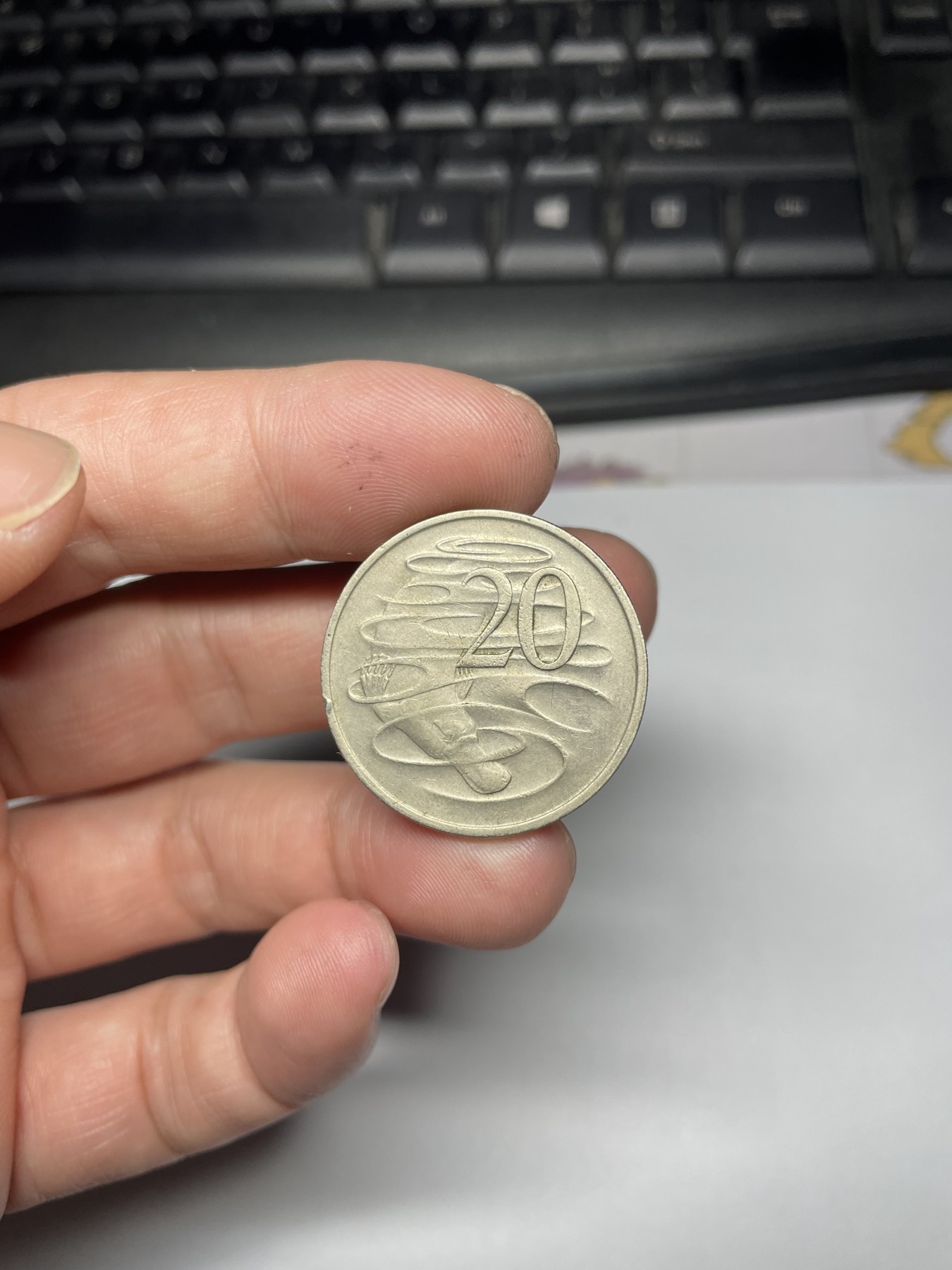 2024年集古藏今外币拍卖第四期-第7场—（总第37拍） 1967年澳大利亚20分