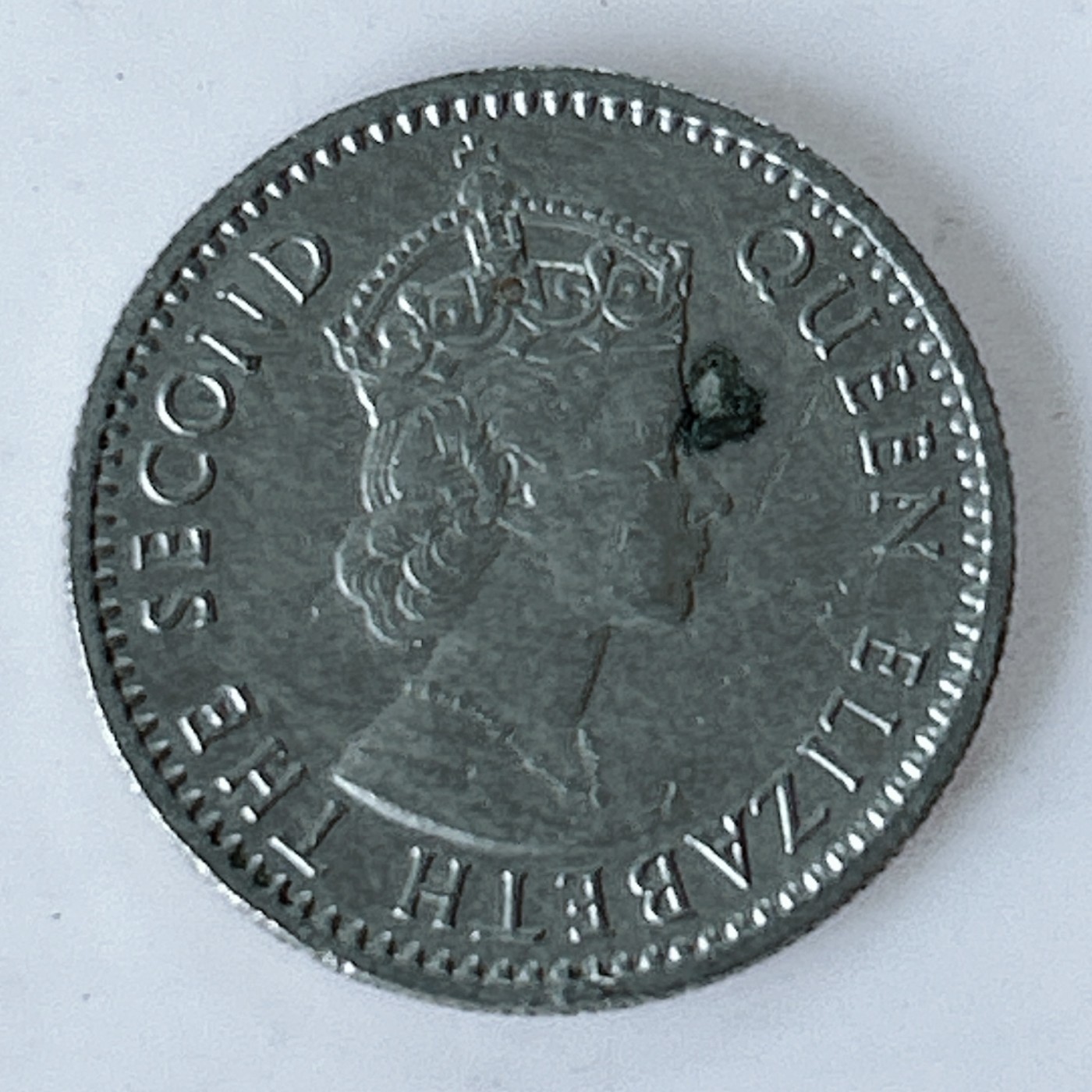 海外回流1元起拍小铺 各国钱币散币场 第10期 1959年英属尼日利亚6便士可可果小镍币