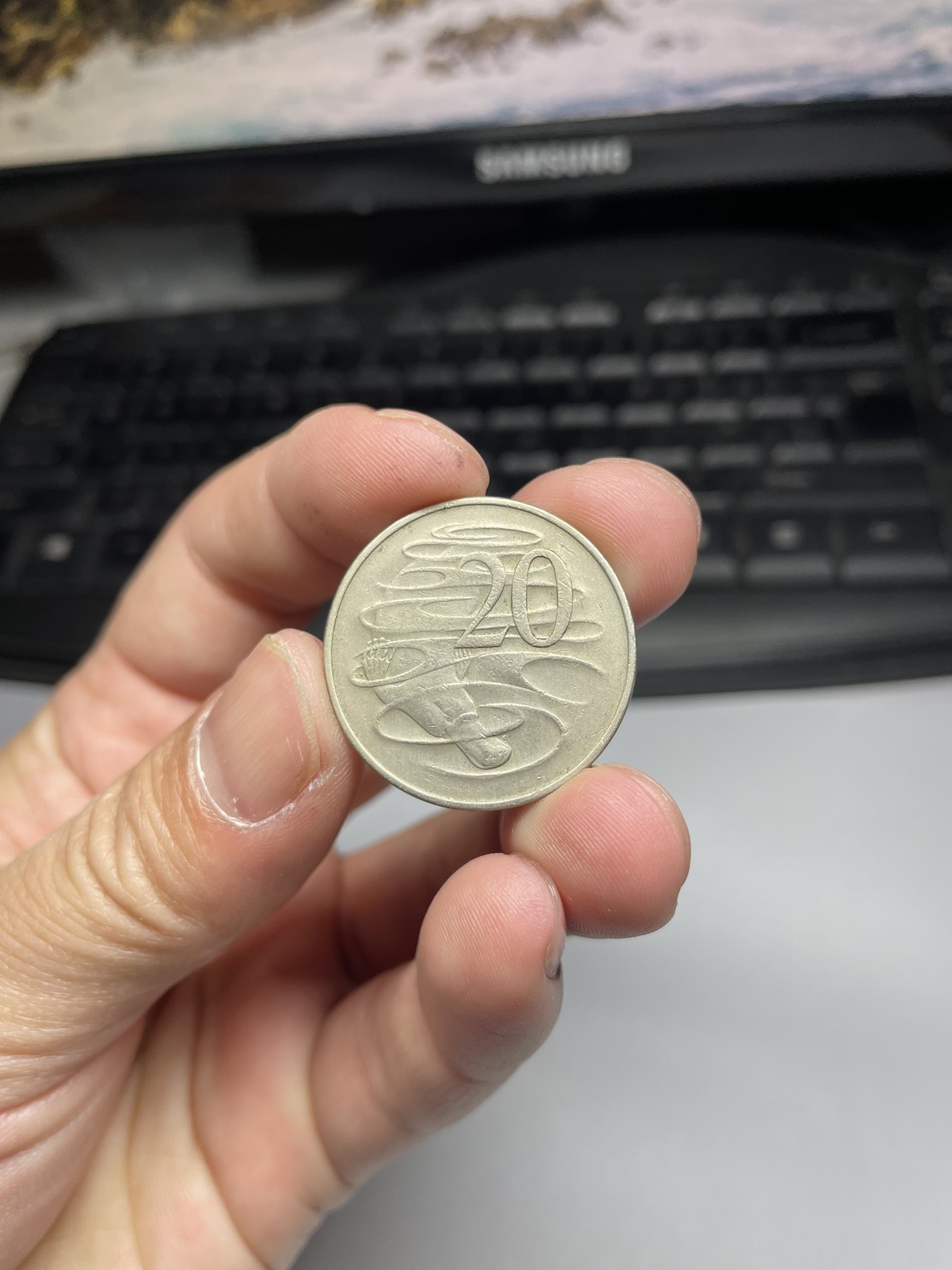 2024年集古藏今外币拍卖第四期-第7场—（总第37拍） 1966年澳大利亚20分