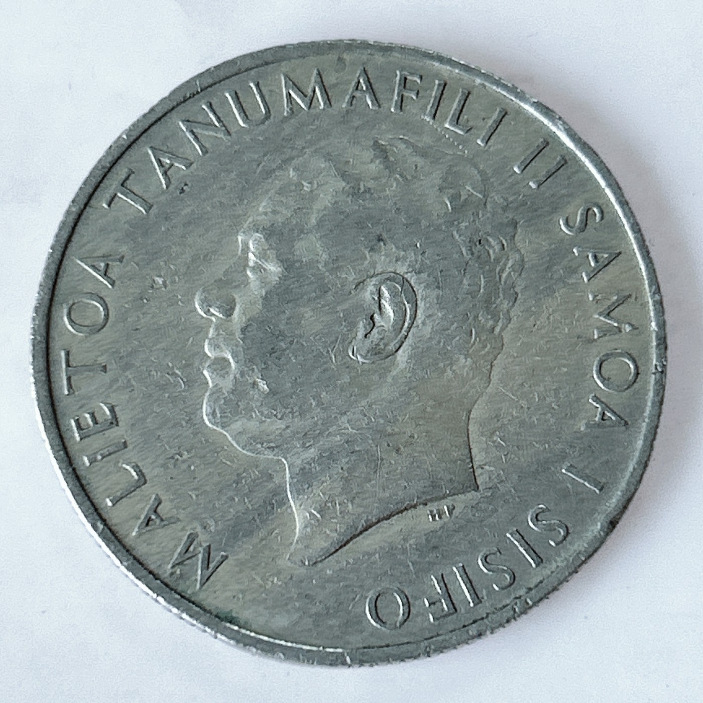 海外回流1元起拍小铺 各国钱币散币场 第10期 萨摩亚1967年独立建国首版50分大镍币