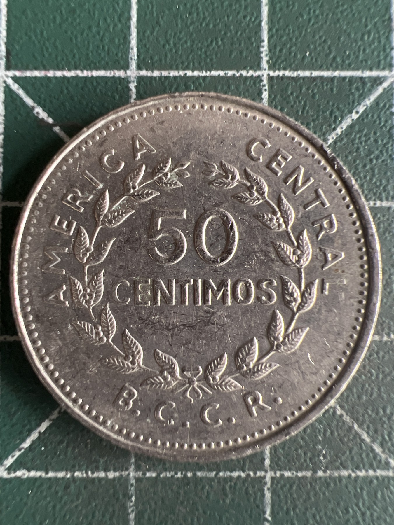 第591期 硬币专场 （无押金，捡漏，全场50包邮，偏远地区除外，接收代拍业务） 哥斯达黎加50分 1978年