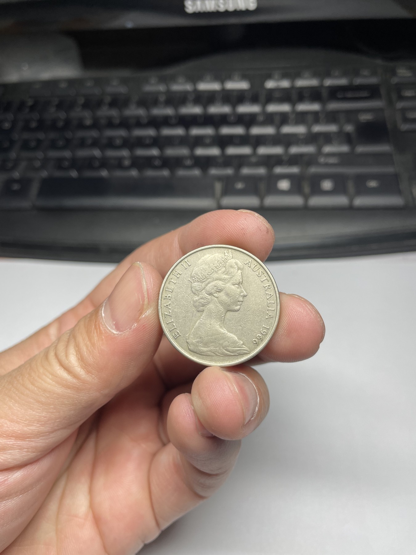 2024年集古藏今外币拍卖第四期-第7场—（总第37拍） 1966年澳大利亚20分