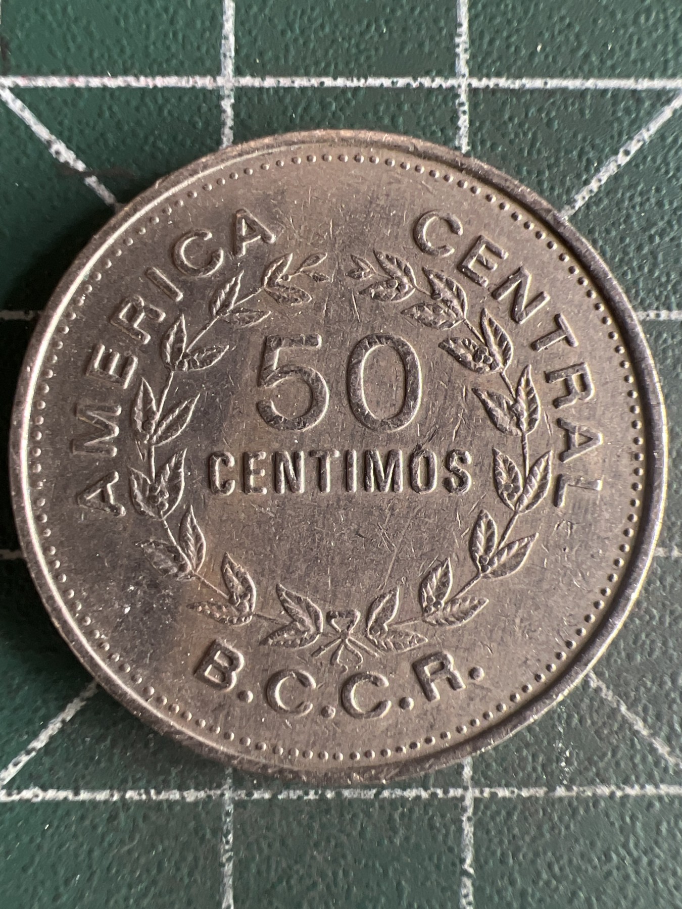 第573期 硬币专场 （无押金，捡漏，全场50包邮，偏远地区除外，接收代拍业务） 哥斯达黎加50分 1976年