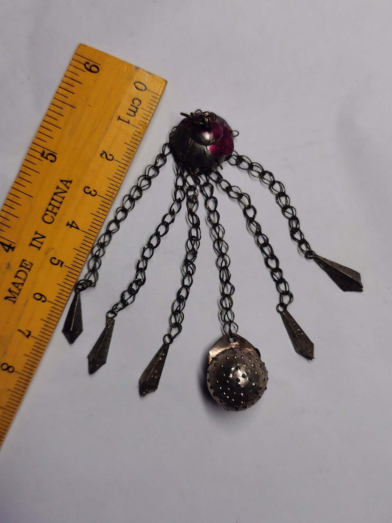 星月云阁杂件拍卖第2期 老银风铃