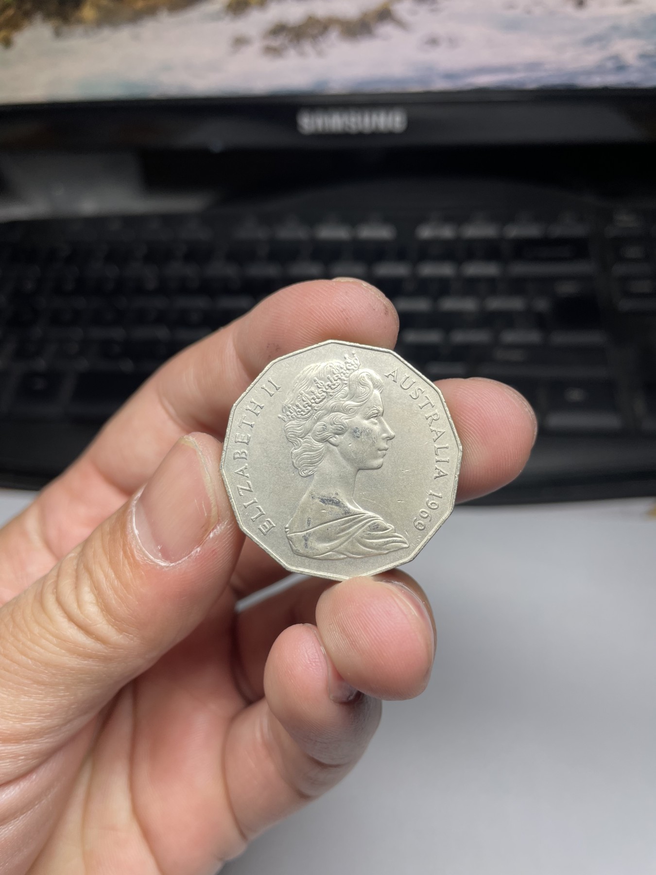 2024年集古藏今外币拍卖第四期-第7场—（总第37拍） 1969年澳大利亚50分