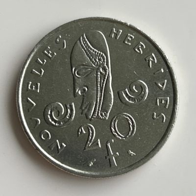 海外回流1元起拍小铺 各国钱币散币场 第10期 - 新赫布里底1973年20法郎