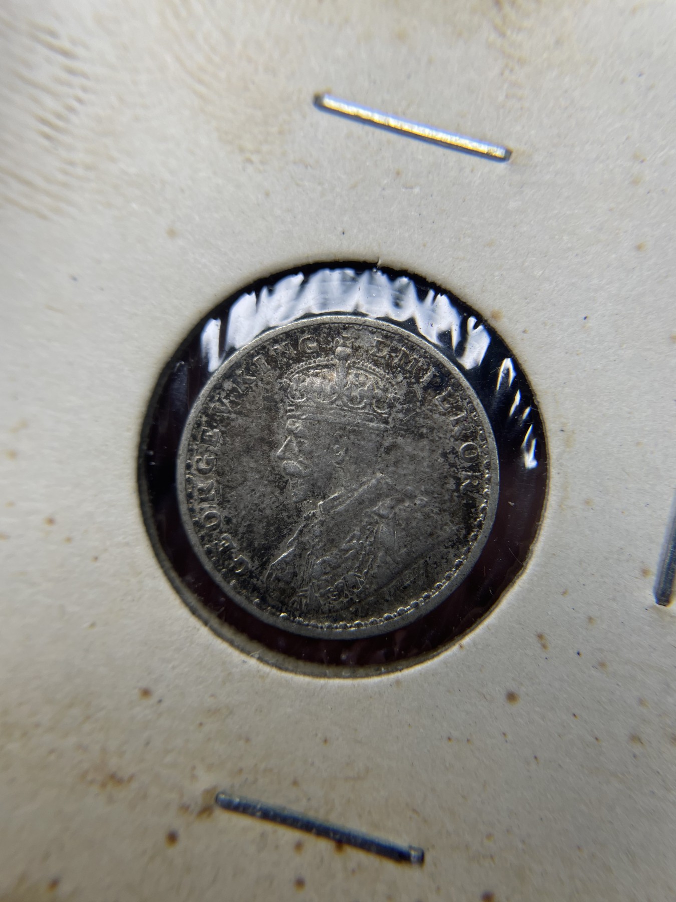 2024年集古藏今外币拍卖第四期-第7场—（总第37拍） 1916年英属印度2安娜银币