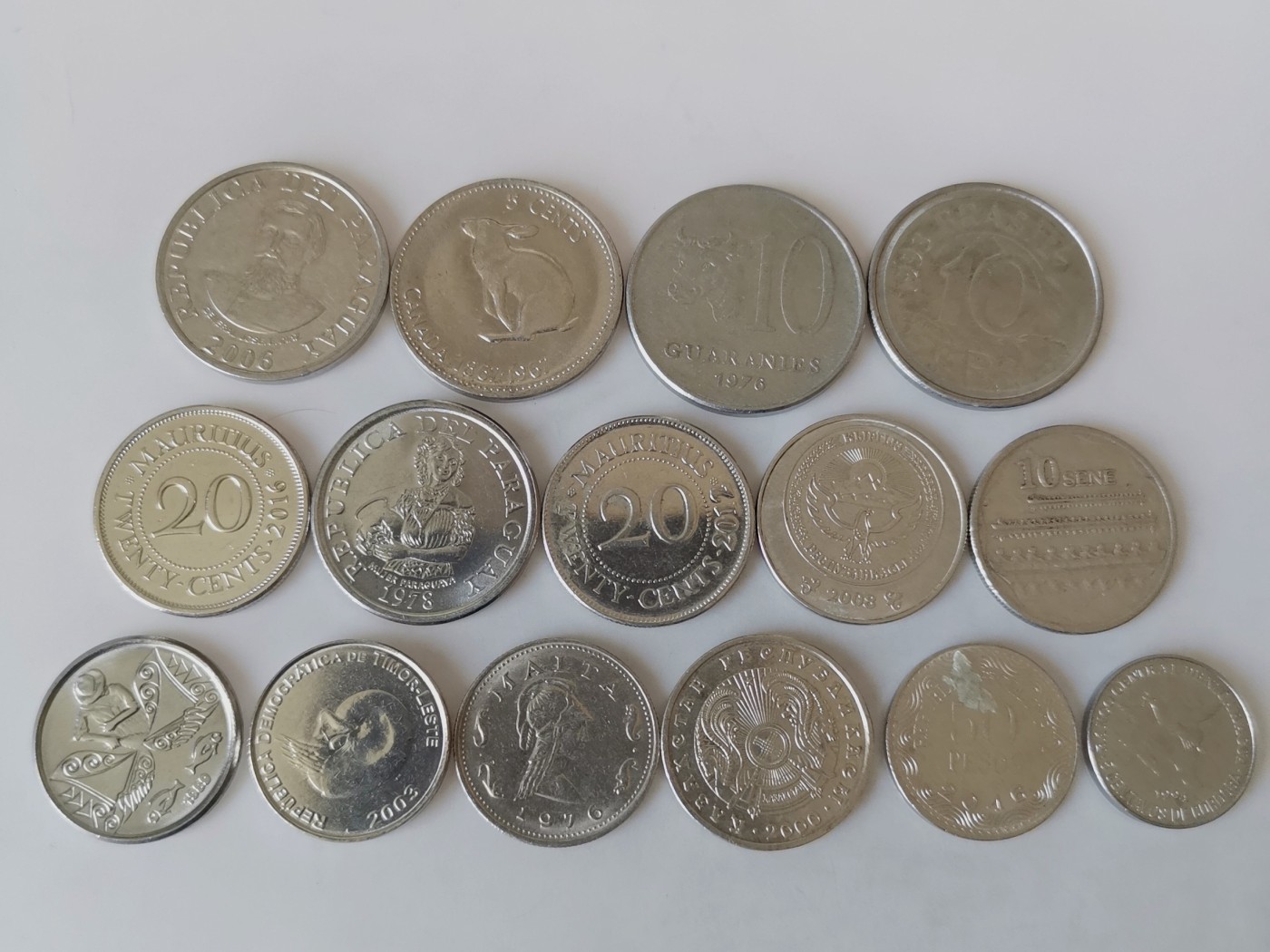 第一海外回流一元起拍收藏 散币专场 第81期 散币一组 15枚