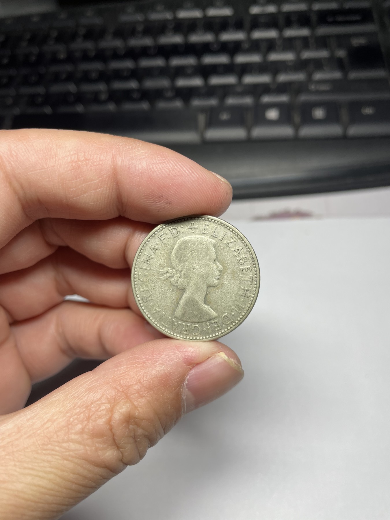 2024年集古藏今外币拍卖第四期-第7场—（总第37拍） 1963年澳大利亚1福林银币